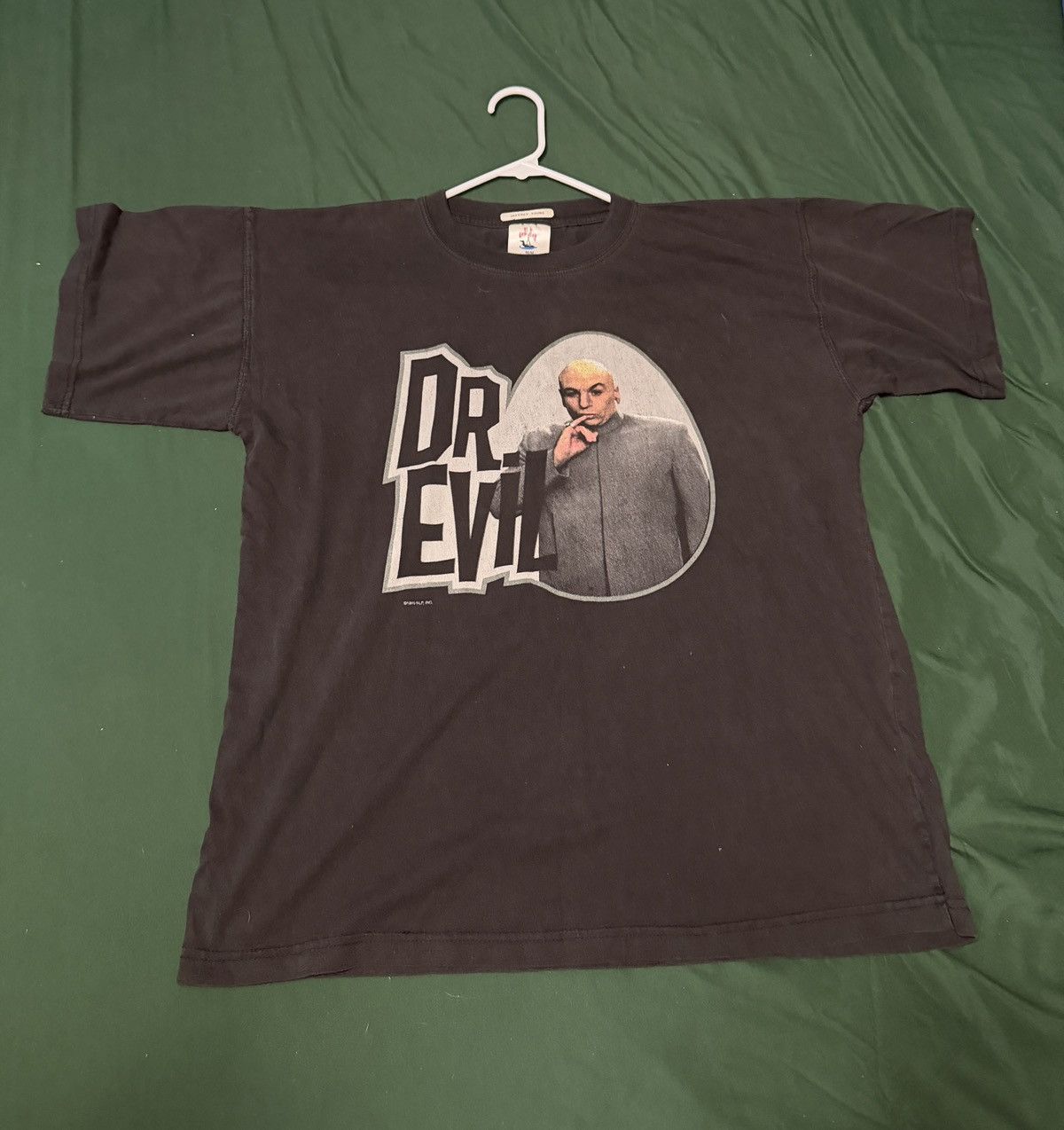 Vintage 1999 Dr. Evil Austin Powers Movie Promo T- Shirt Size US M / EU 48-50 / 2 - 8 Thumbnail