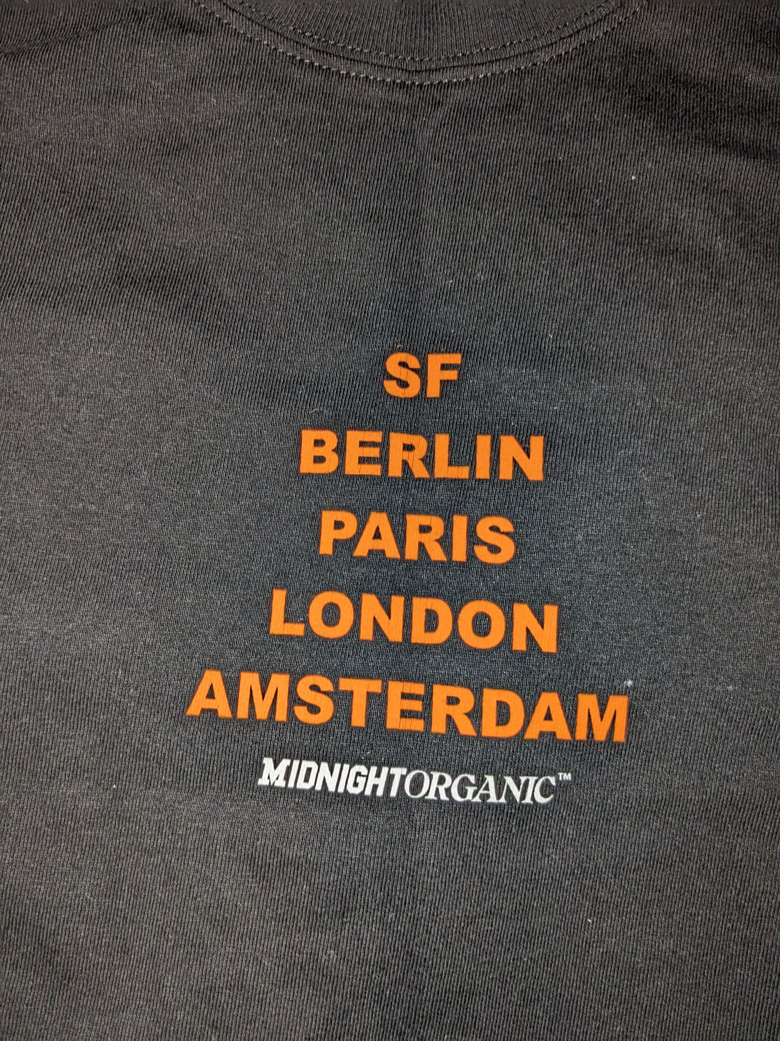Designer × Midnight Organic Larry June MIDNIGHT ORGANIC T-SHIRT SZ Size US XS / EU 42 / 0 - 1 Thumbnail