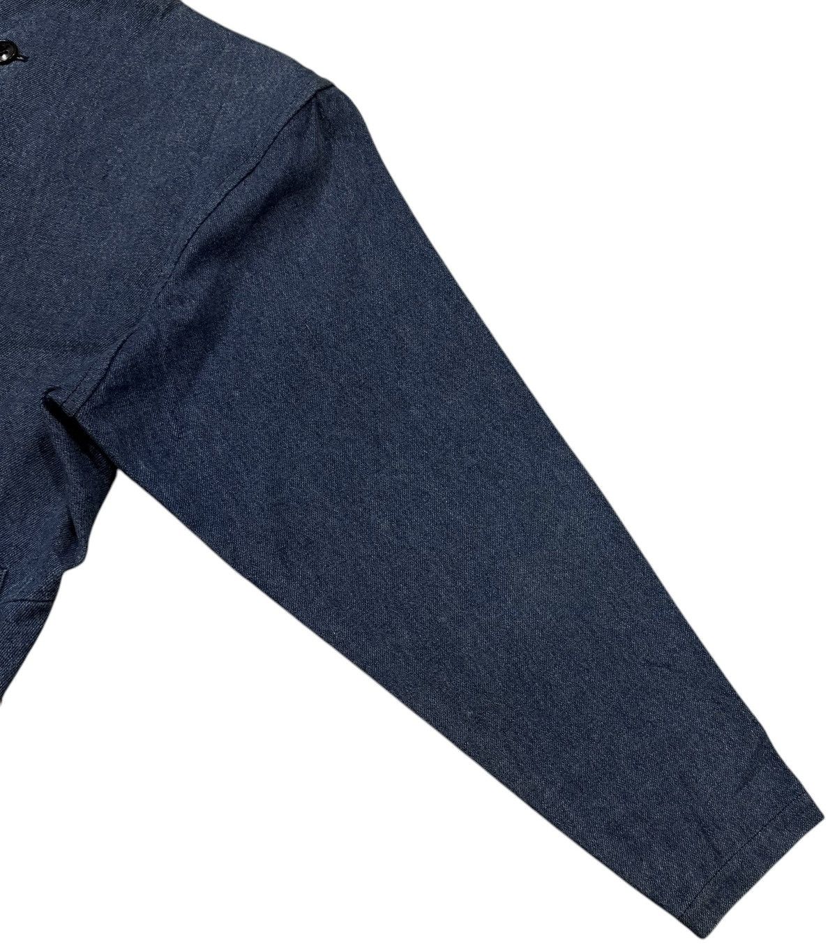 Y's Vintage Y’s Sample By Yohji Yamamoto Mandarin Denim Jacket Size M / US 6-8 / IT 42-44 - 8 Thumbnail