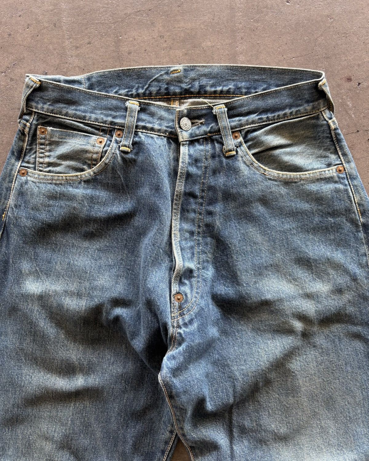 Evisu Evis Evisu Selvedge Denim Jeans Size US 30 / EU 46 - 3 Thumbnail