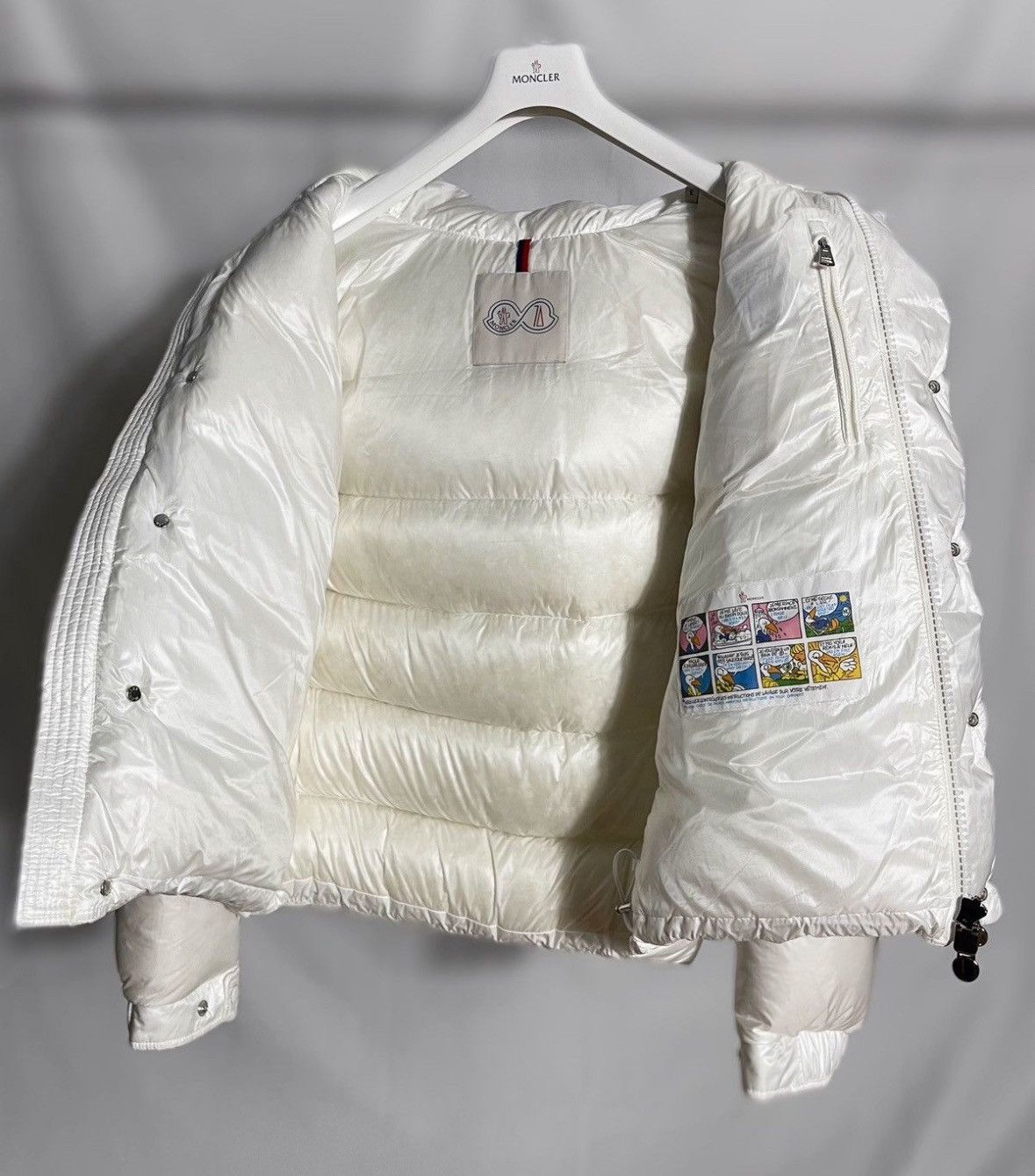 Moncler MONCLER 70th ANNIVERSARY WHITE MAYA PUFFER Size US M / EU 48-50 / 2 - 4 Thumbnail