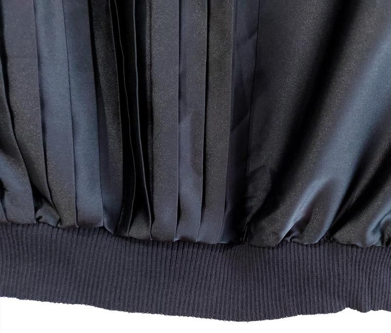 Japanese Brand Black pleated midi skirt sz M mais il est ou' le soleil Size 28" / US 6 / IT 42 - 3 Thumbnail