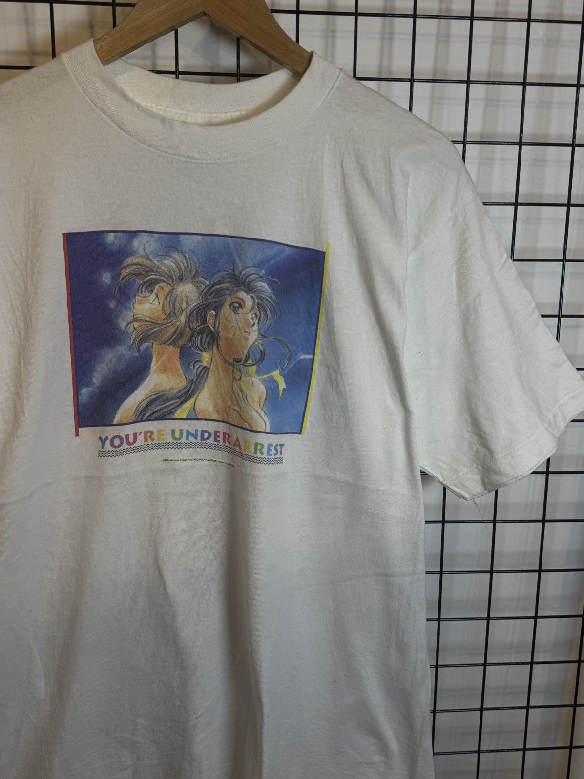 Anime vintage 90s anime shirt youre under arrest Size US L / EU 52-54 / 3 - 2 Thumbnail