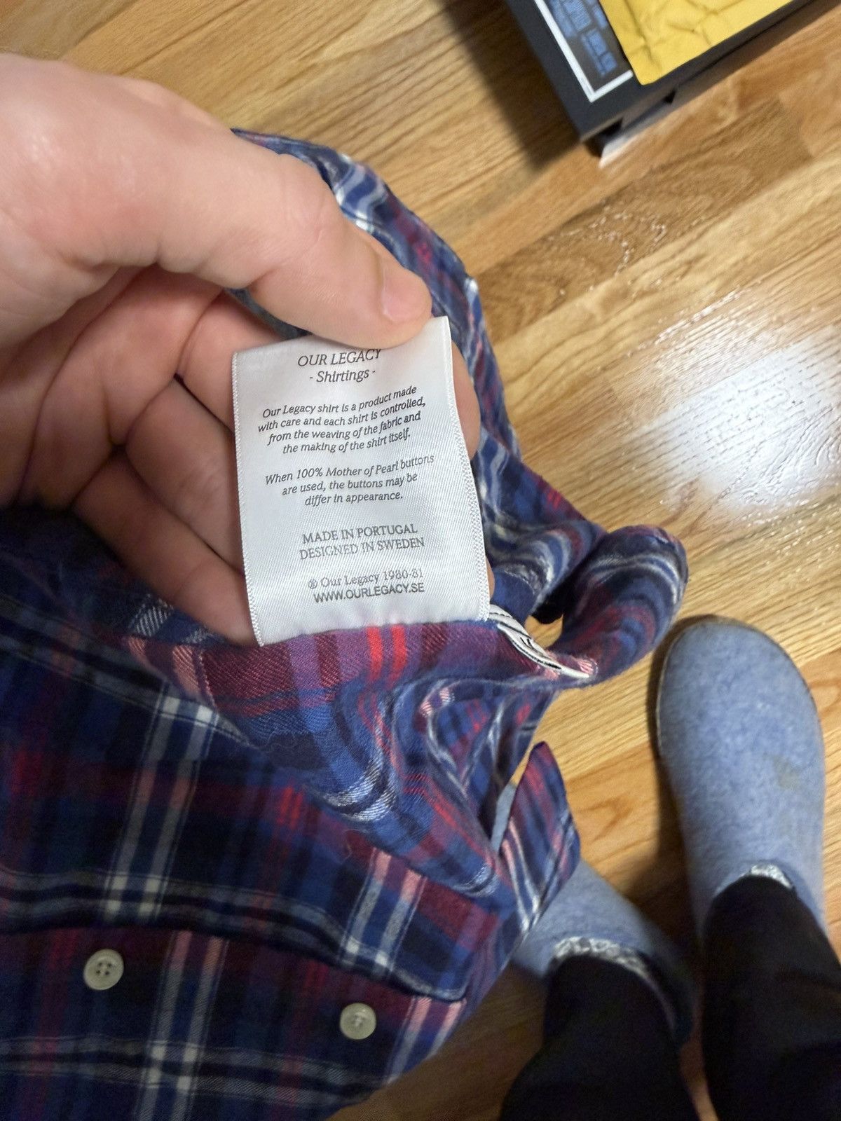 Our Legacy 1980-81 Flannel Shirt Size US M / EU 48-50 / 2 - 6 Thumbnail