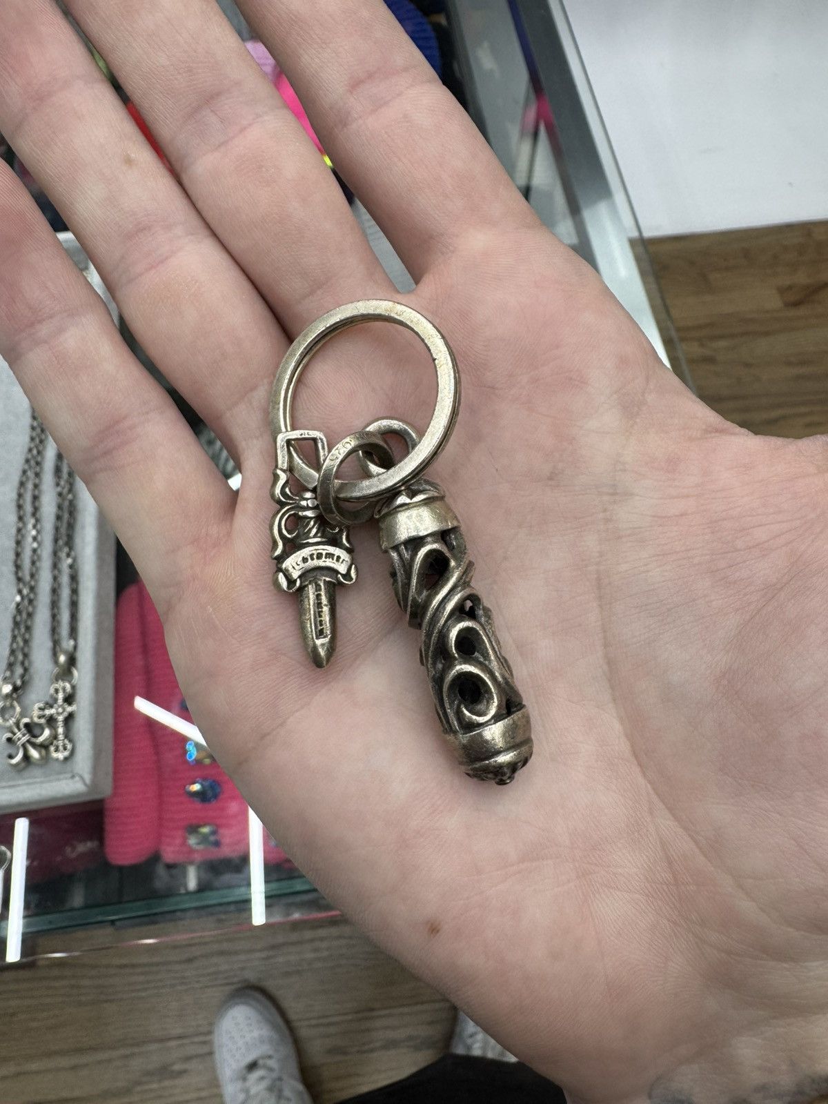 Chrome Hearts Chrome Hearts Dagger + Roller Keychain Size ONE SIZE - 9 Thumbnail