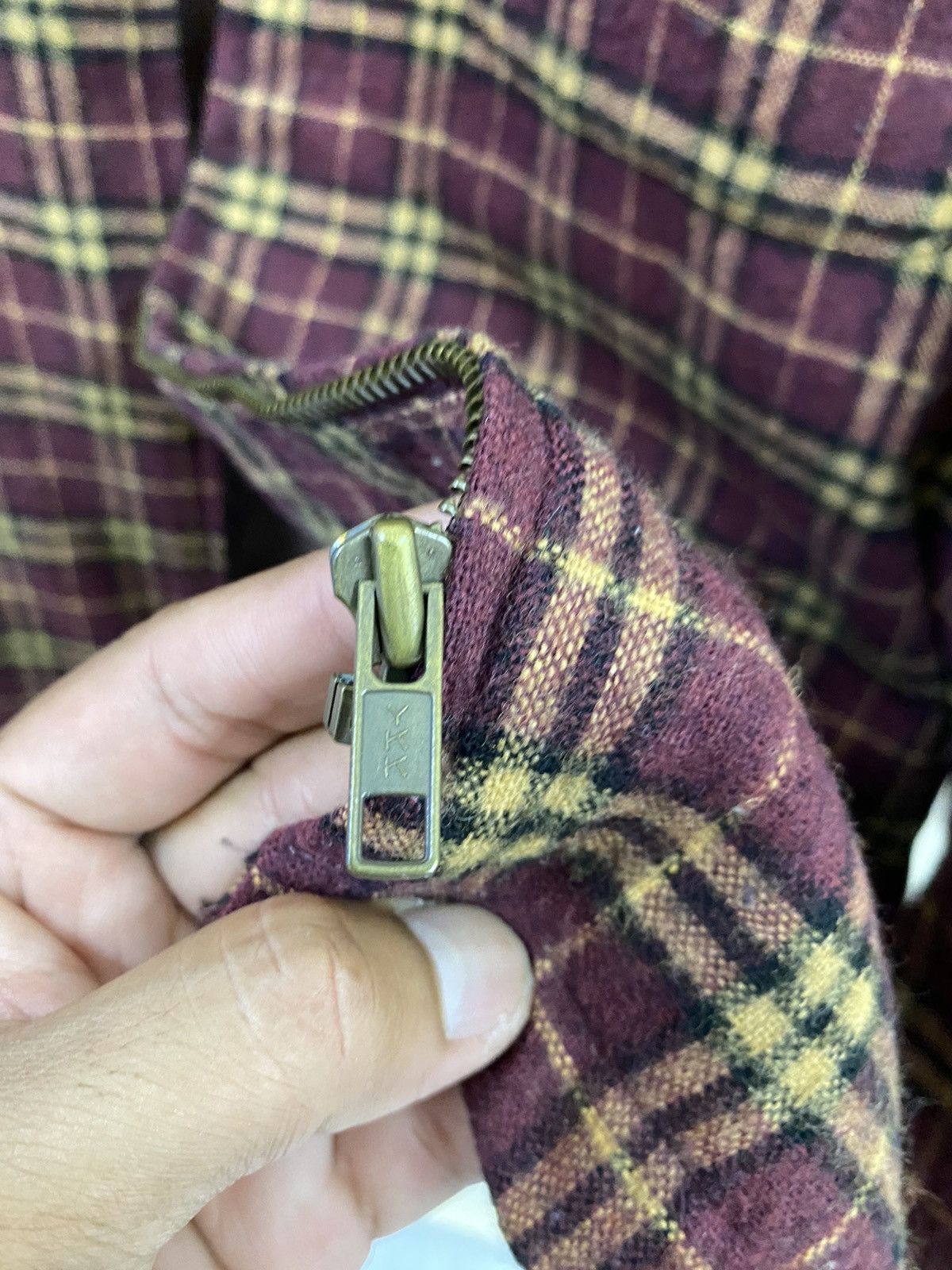 Converse × Vintage Vtg Converse Wool Plaid Jacket Size US M / EU 48-50 / 2 - 13 Thumbnail