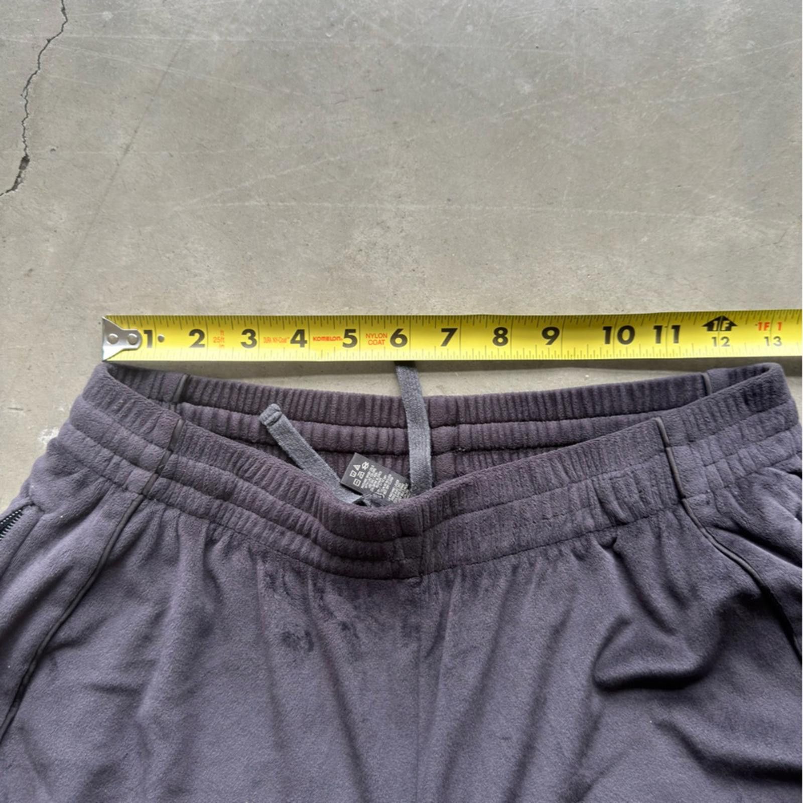 Swims SKIMS / Velour Oversized Track Pants / Black Size 32" / US 10 / IT 46 - 7 Thumbnail