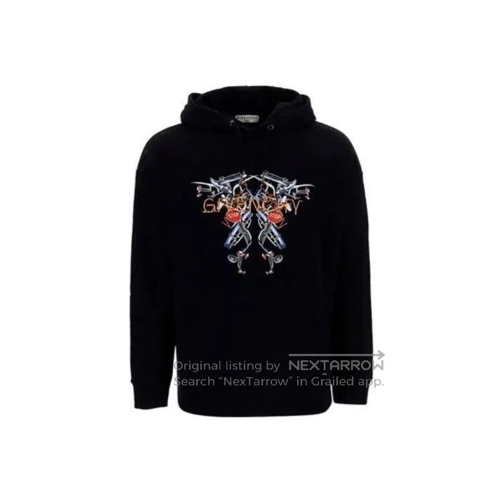 Givenchy Givenchy FW21 Oversized Printed Hooded Sweatshirt. Size US L / EU 52-54 / 3 - 1 Thumbnail