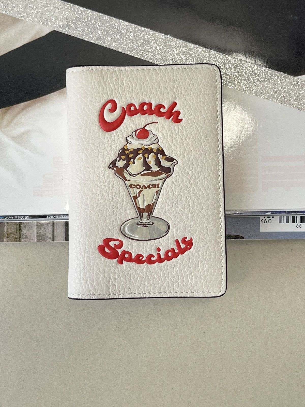 Coach (new+tag+box) Coach women bifold + card case leather wallet Size ONE SIZE - 10 Thumbnail
