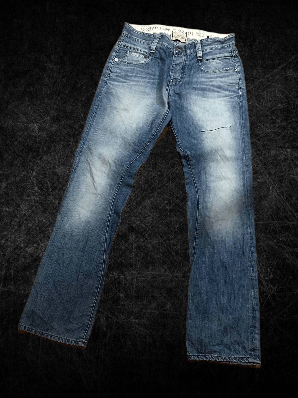 G-Star G Star Raw 3301 Straight Jeans Raw Denim Streetwear Fashion Size US 34 / EU 50 - 1 Thumbnail