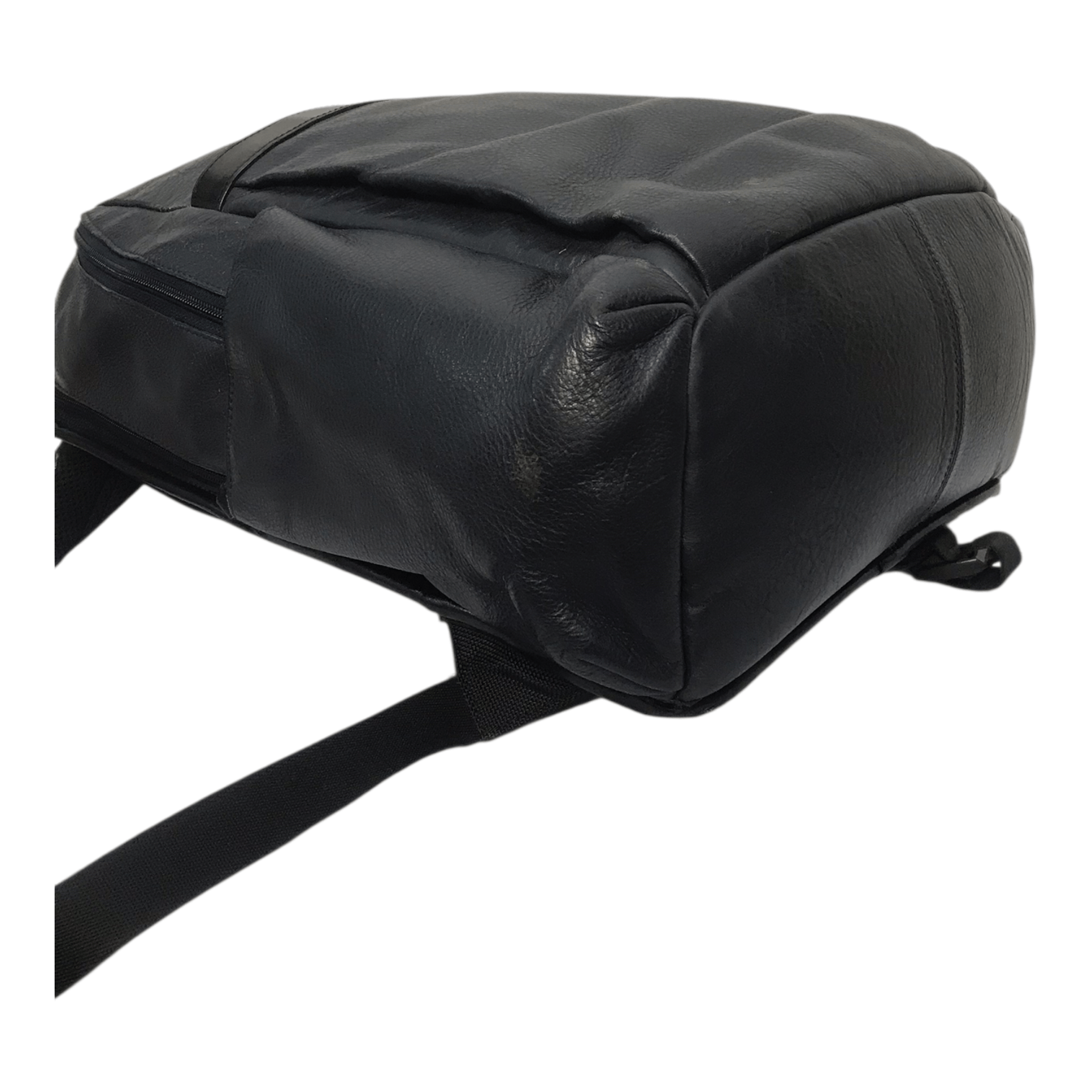 Tumi Tumi Leather Dark Blue Bagpack Size ONE SIZE - 14 Thumbnail