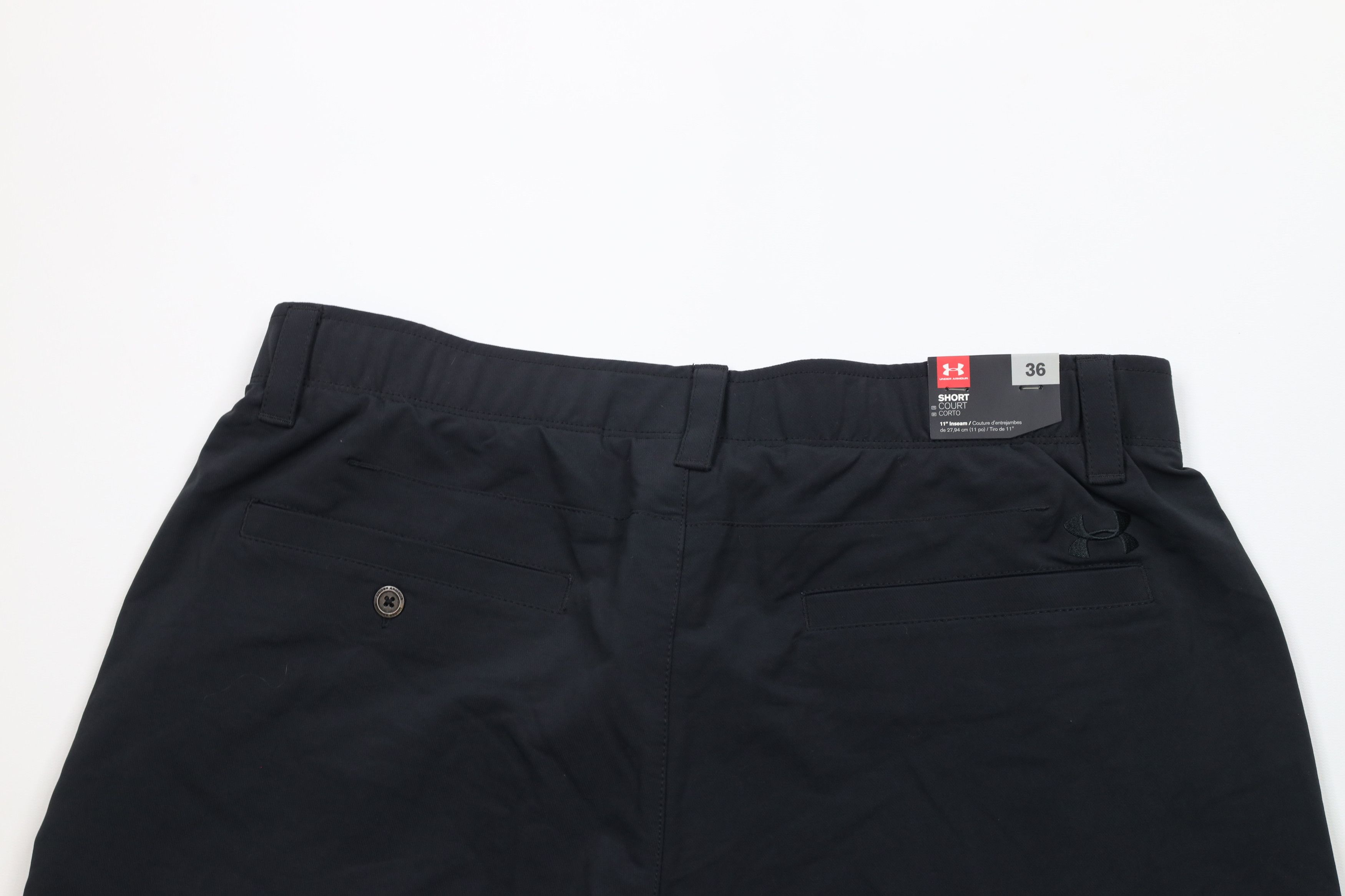 Under Armour × Vintage New Under Armour Front Tech Golfing Chino Shorts Black 11" Size US 36 / EU 52 - 8 Thumbnail