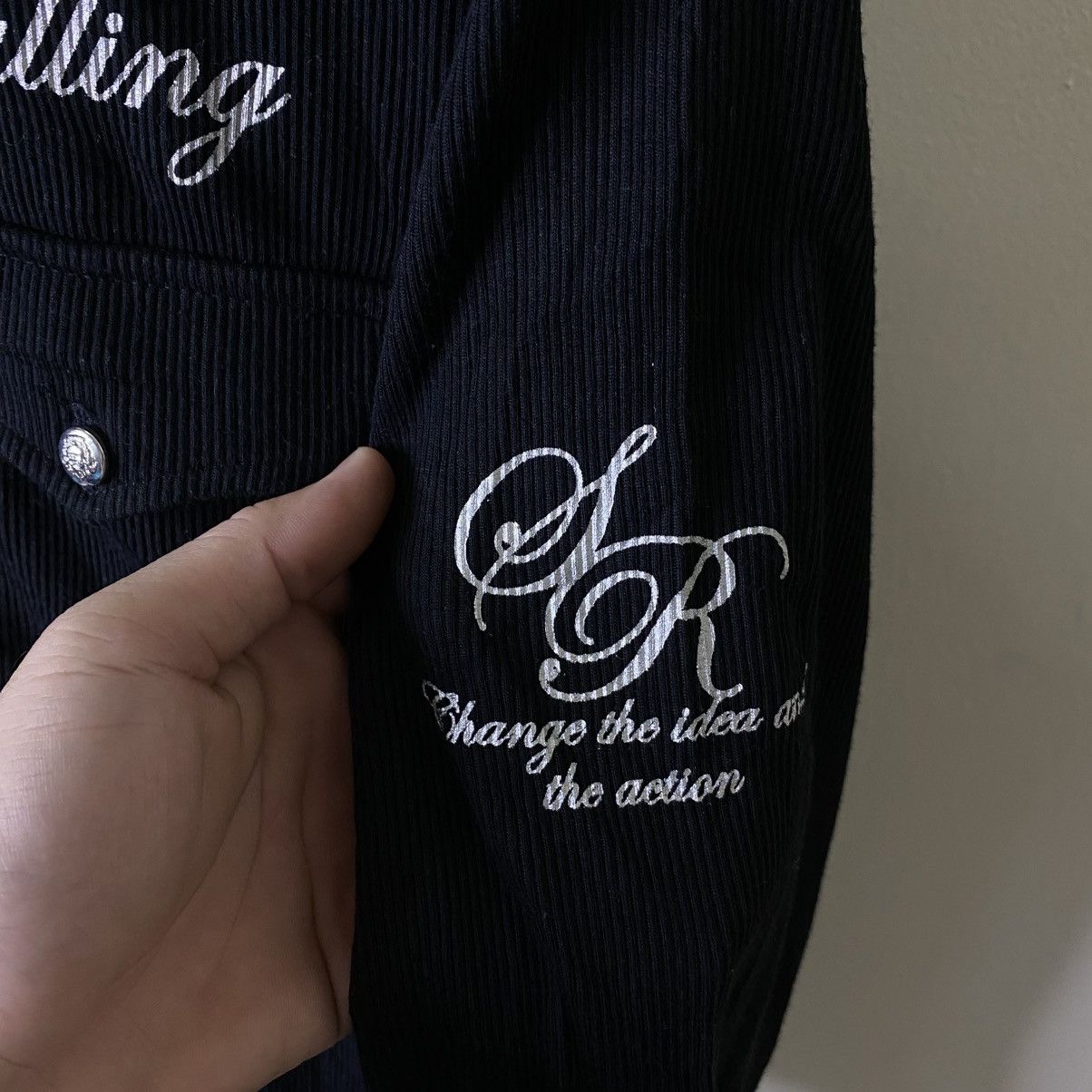 If Six Was Nine MindGames Japanese Cyber Gothic Punk Grunge Emo LGB LS Polo Size US L / EU 52-54 / 3 - 3 Thumbnail