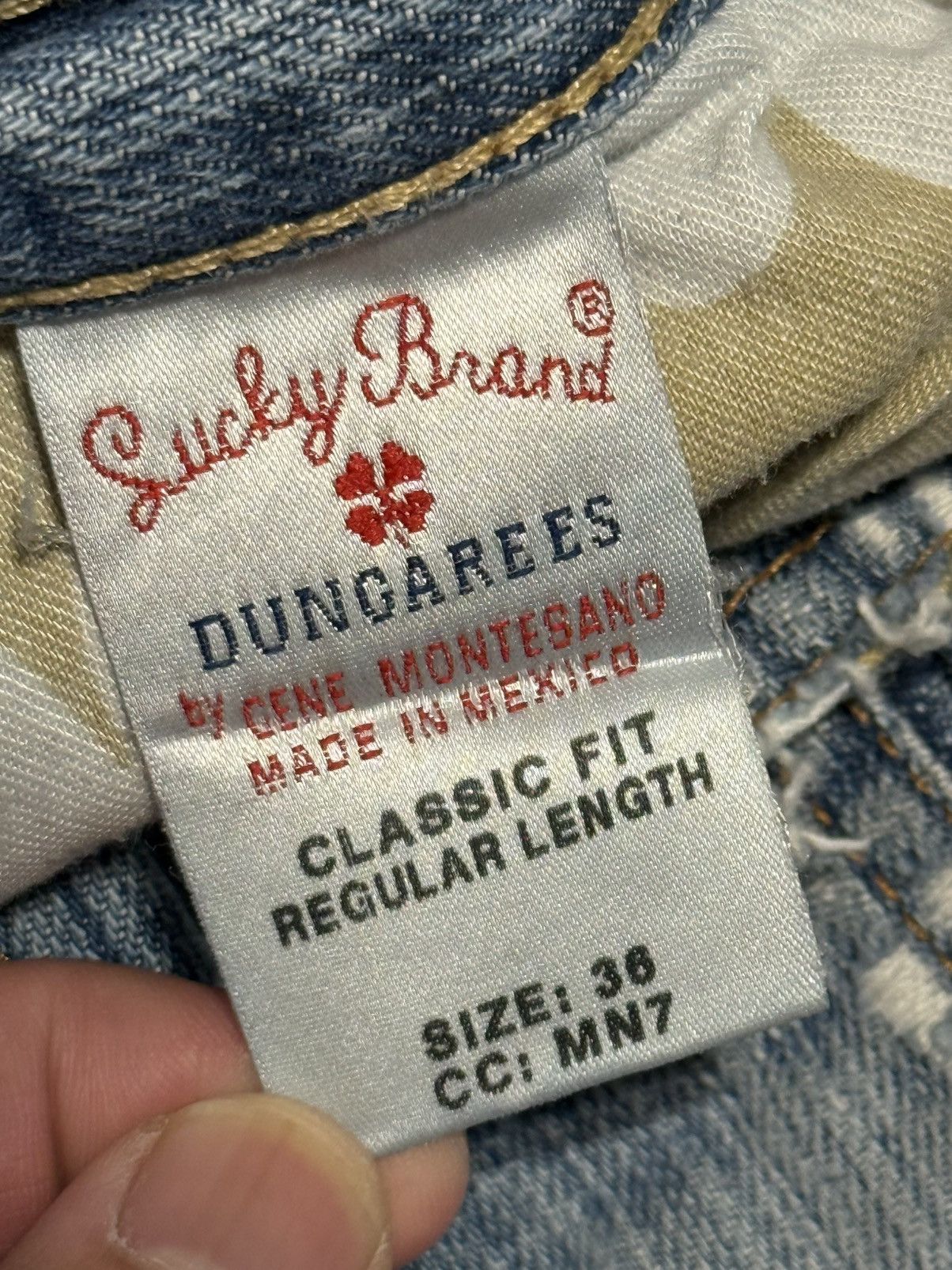 Lucky Brand Lucky Brand Baggy Ripped Denim Size US 36 / EU 52 - 4 Thumbnail