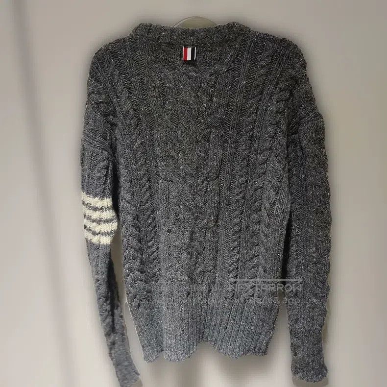 Thom Browne Thom Browne Four Striped Wool Sweater Size US L / EU 52-54 / 3 - 2 Thumbnail