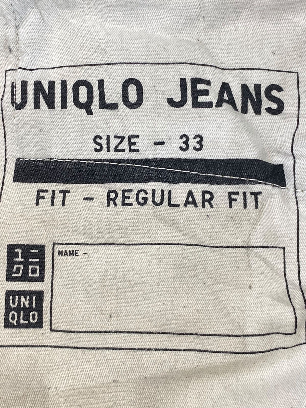 Uniqlo Uniqlo X Selvage Whiskers Style Straight Cut Jean Size US 33 - 12 Thumbnail