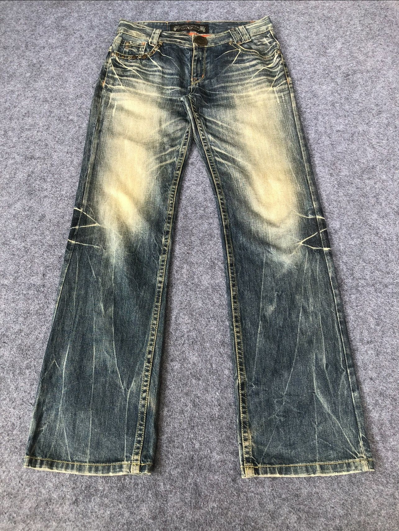 Japanese Brand Rare🔥Japanese Red Pepper Seditionaries Jeans Size US 33 - 1 Thumbnail