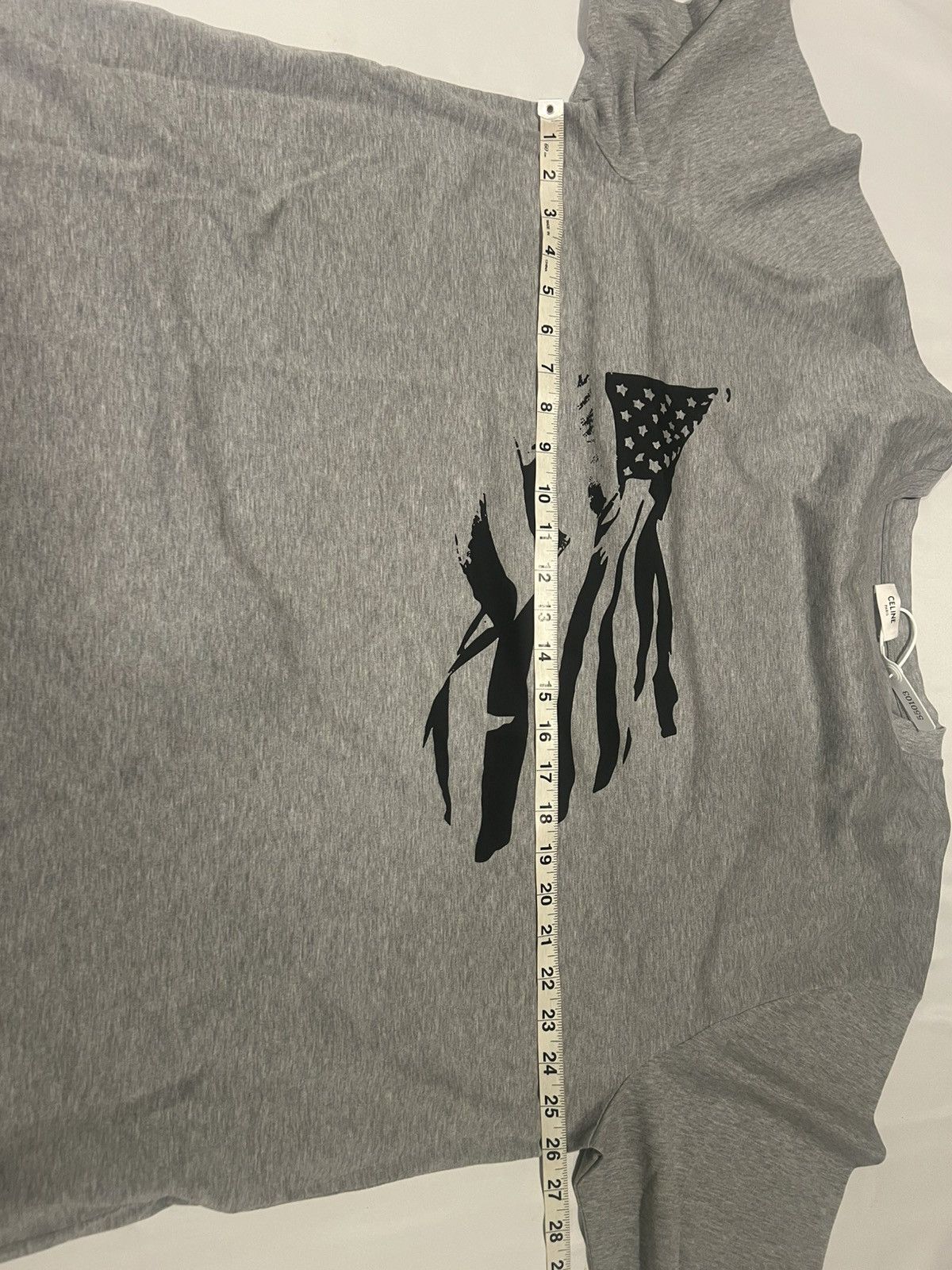 Celine Celine mens oversized flag t shirt. M. $790 Size US L / EU 52-54 / 3 - 7 Thumbnail