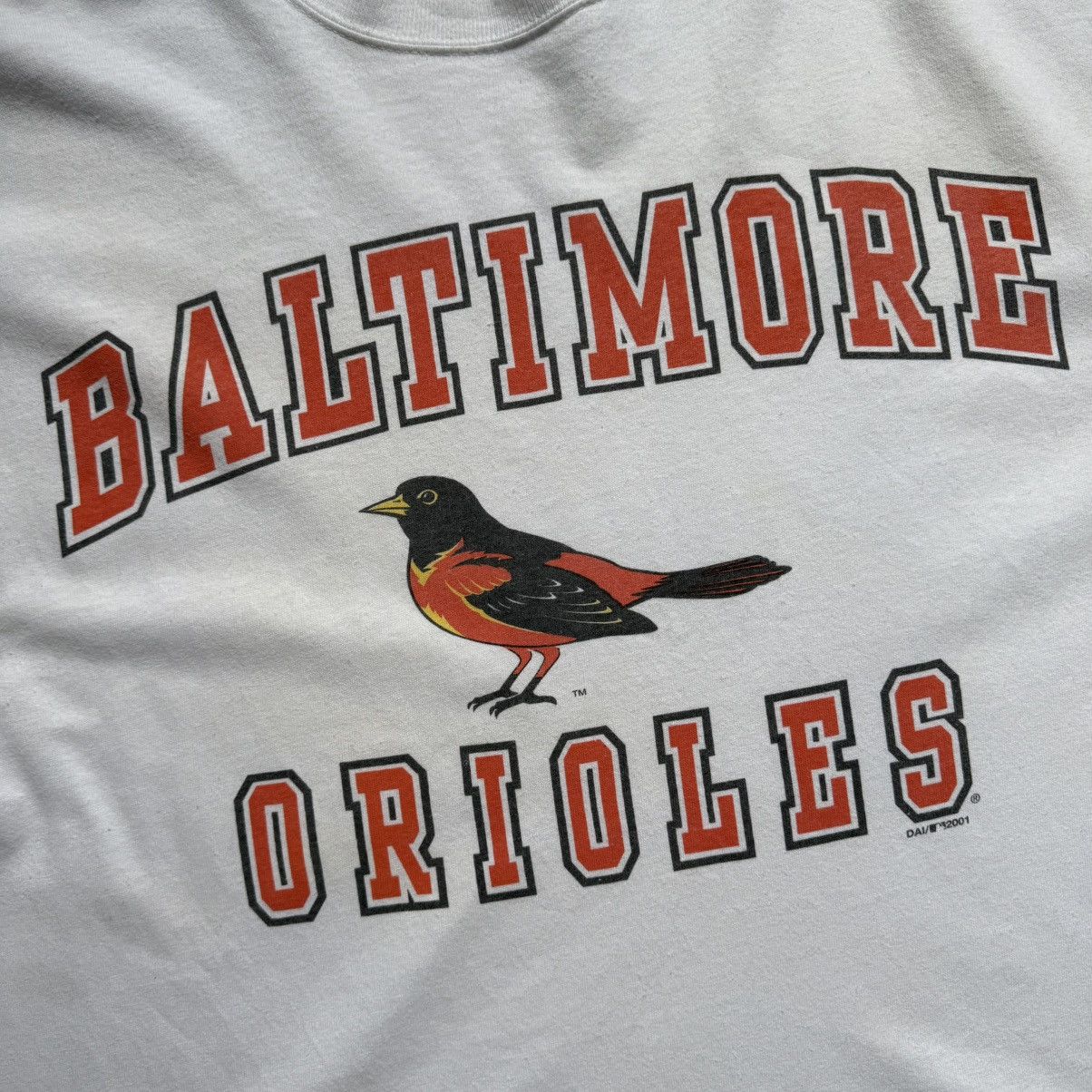 Delta × MLB × Vintage Vintage Y2K Baltimore Orioles Licensed Tee Size US XL / EU 56 / 4 - 4 Thumbnail