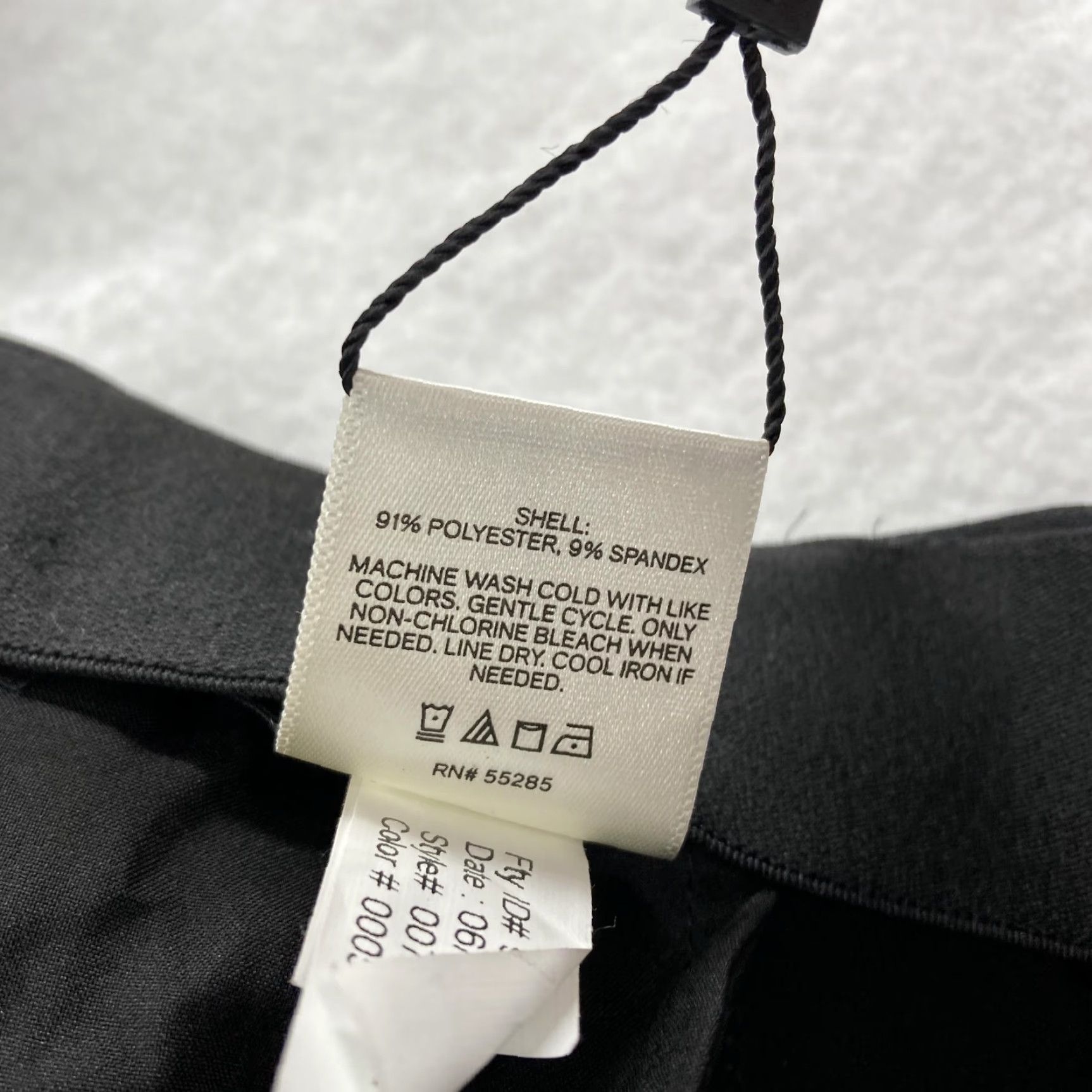 Express VINTAGE? No. Express Pants Womens XS Black Ankle High Rise Stretch Slim Work Office Career Size 26" / US 2 / IT 38 - 6 Thumbnail