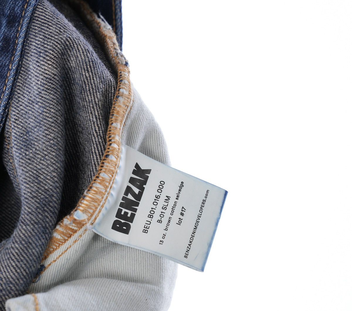 Pure Blue Japan Benzak B-01 Kojima BDD Selvedge denim 13 oz jeans fits w32 Size US 34 / EU 50 - 6 Thumbnail