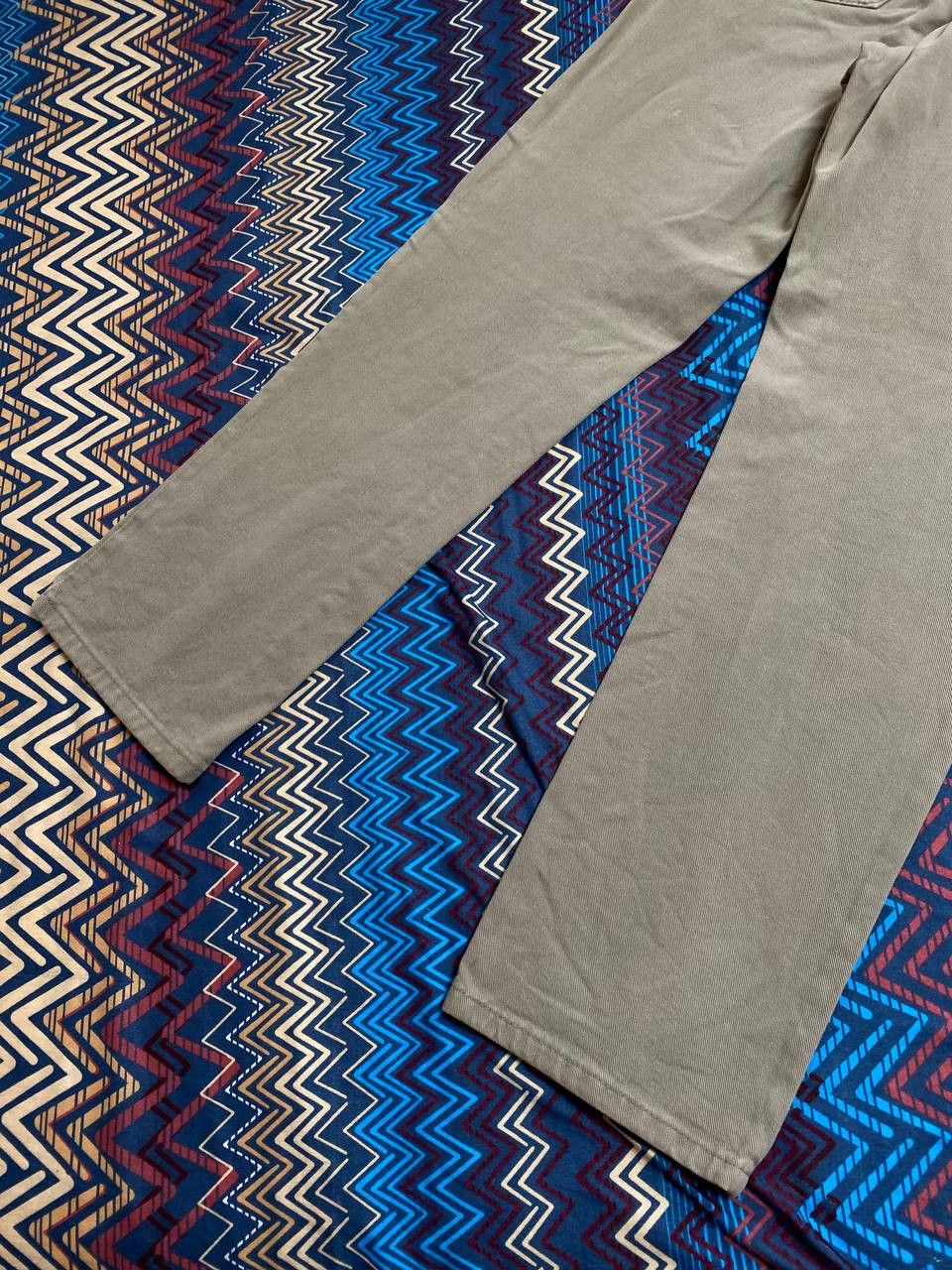 Vintage Denim pants beige vintage jeans Y2K JOKER logo Size US 31 - 17 Thumbnail