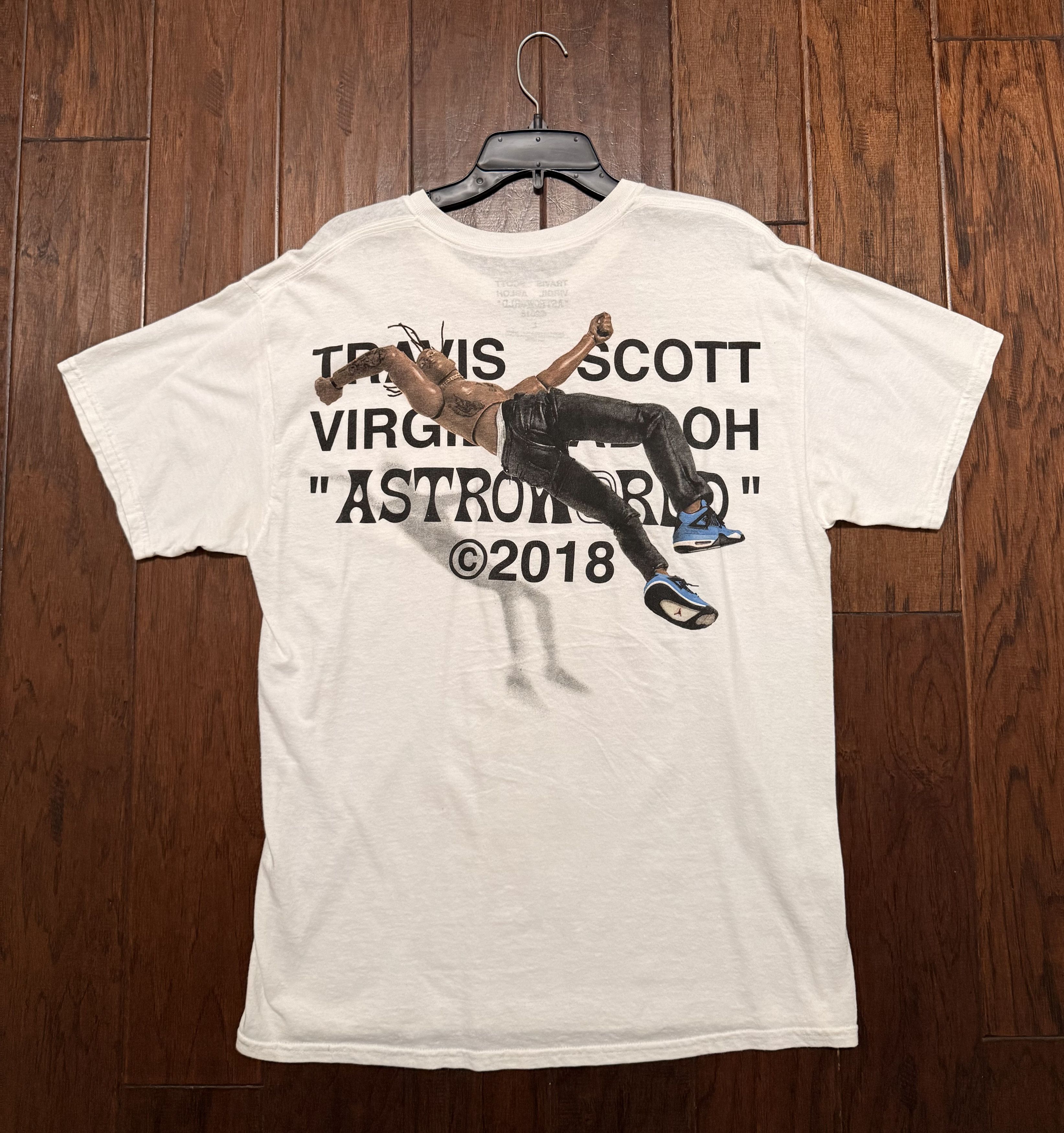 Travis Scott × Virgil Abloh Travis Scott x Virgil Abloh By A Thread Tee Size US L / EU 52-54 / 3 - 1 Thumbnail