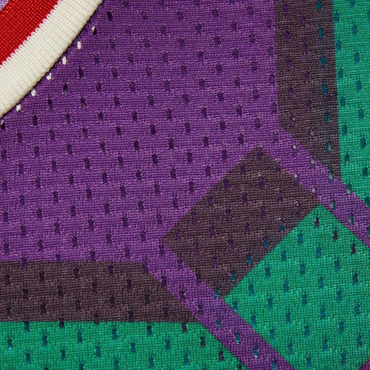 Gucci o1mt1gz0725 GG Print Mesh T-Shirt in Multicolor Size US L / EU 52-54 / 3 - 4 Thumbnail