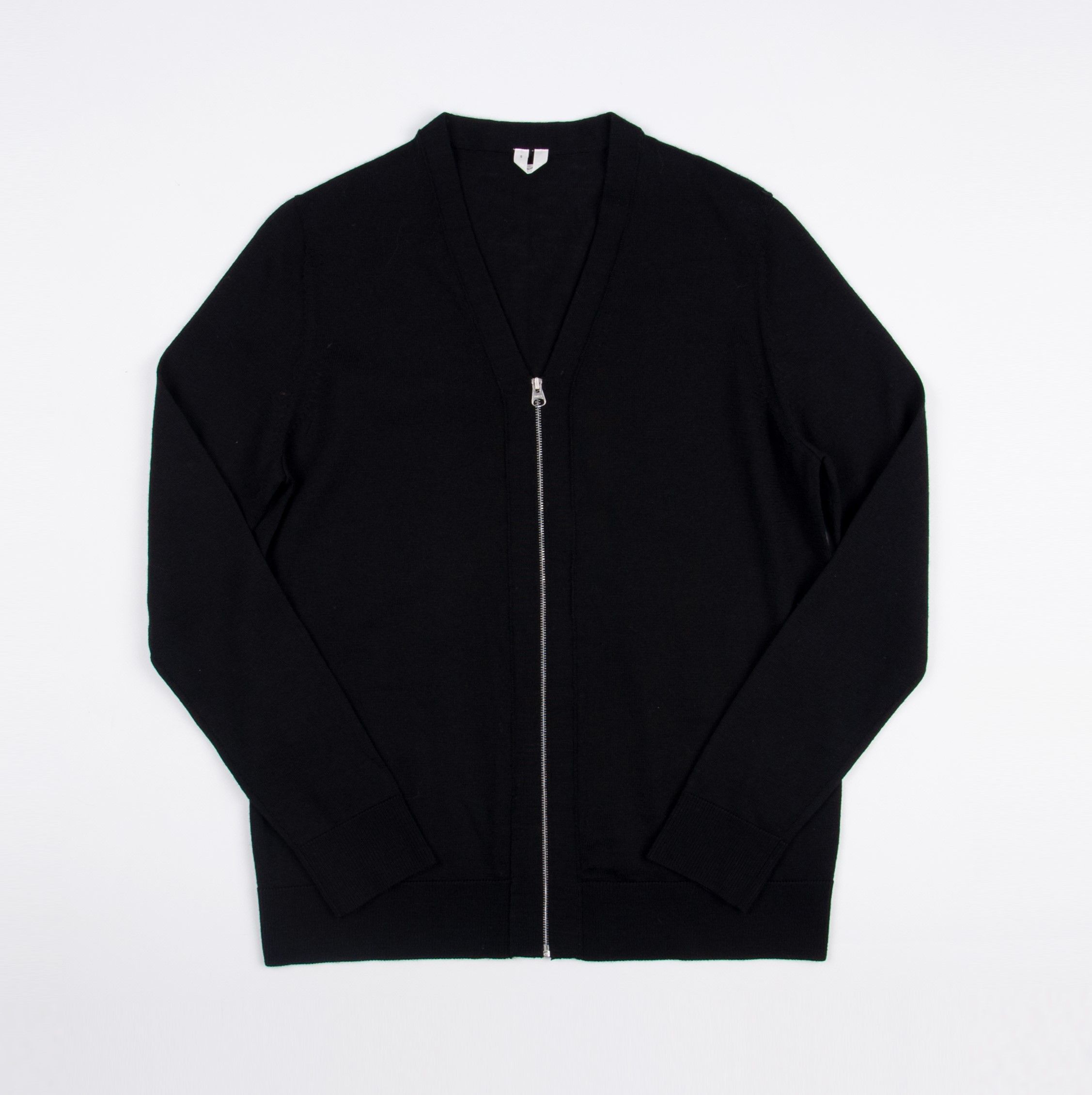 Arket Men's Arket Organic Wool Full Zip Cardigan Sweater Size US S / EU 44-46 / 1 - 1 Thumbnail