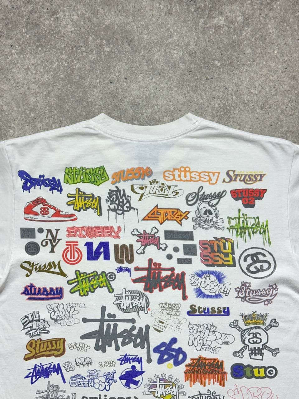 Stussy Stussy 2008 All Logos Tee Size US M / EU 48-50 / 2 - 7 Thumbnail