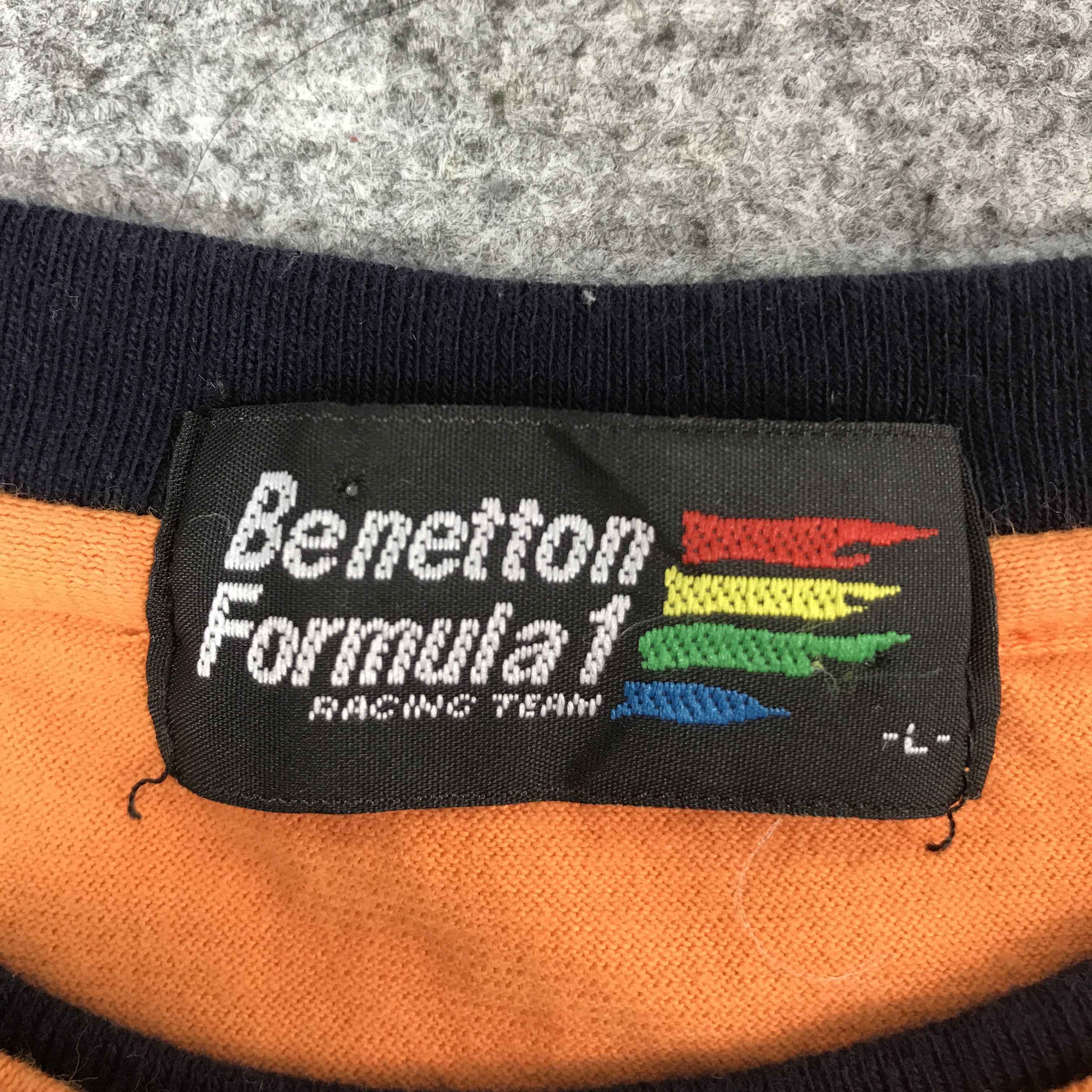 Benetton BENETTON FORMULA 1 RACING TEAM TSHIRTS Size US L / EU 52-54 / 3 - 11 Thumbnail