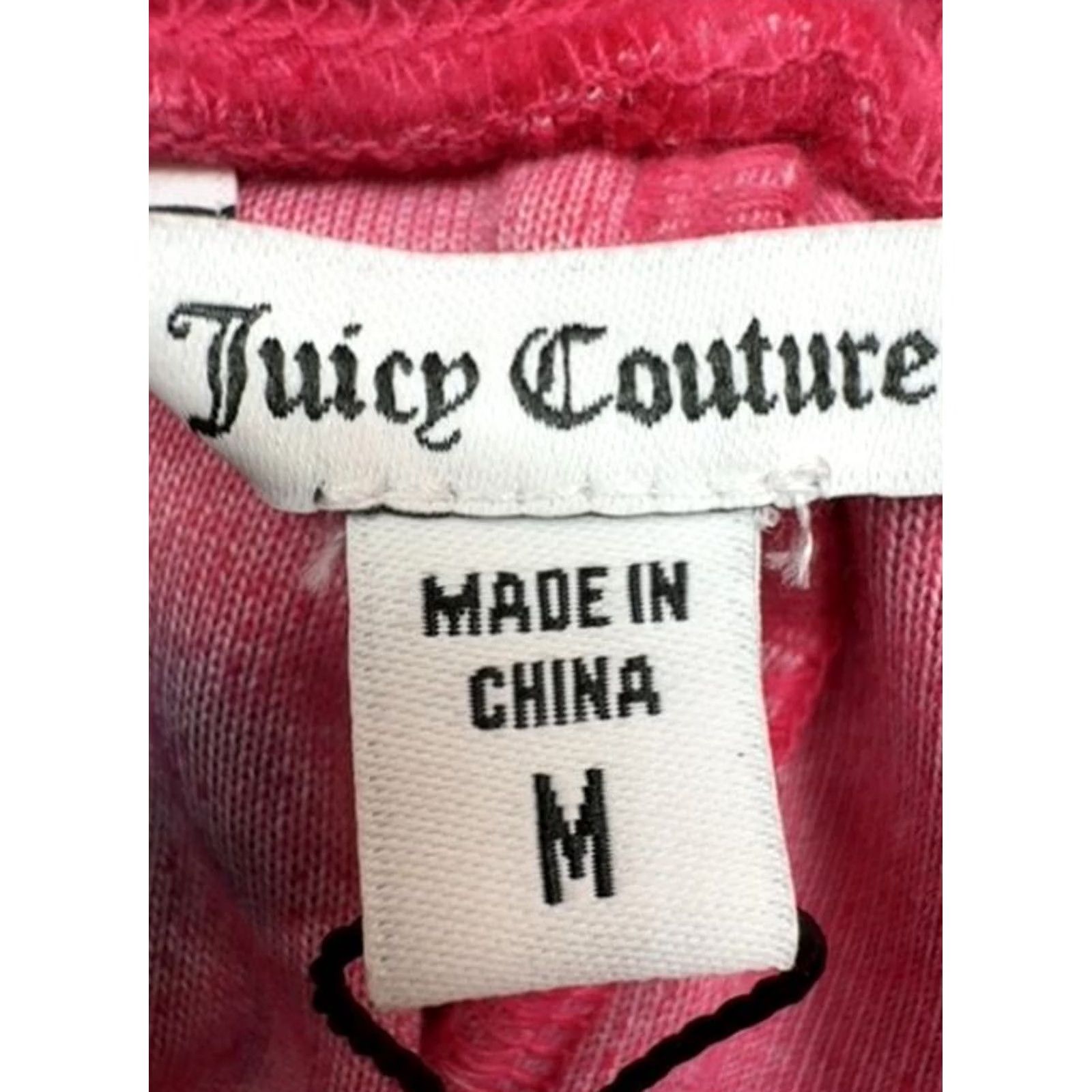 Juicy Couture Juicy Couture Pink Tie Dye Velour Sweatpants Sweatpants M Womenswear Regular Pink Tie Dye Y2K Girls Womens Size 32" / US 10 / IT 46 - 3 Thumbnail