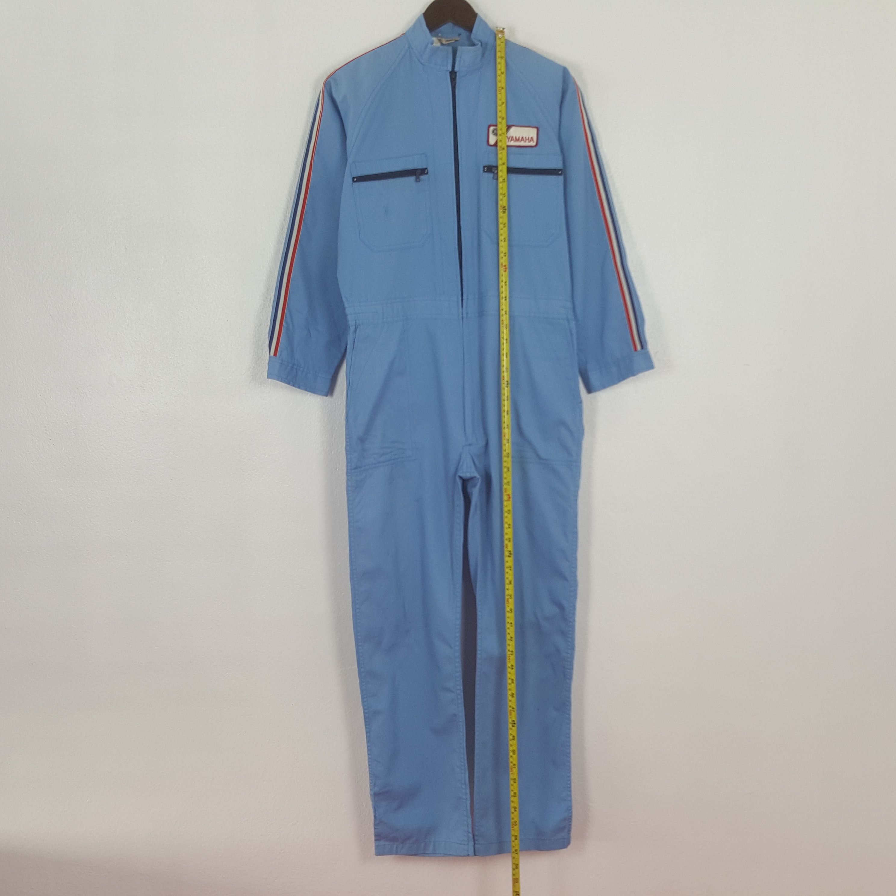 Yamaha Vintage Yamaha Racing Worker Coverall Jumpsuit Jacket Size US S / EU 44-46 / 1 - 7 Thumbnail
