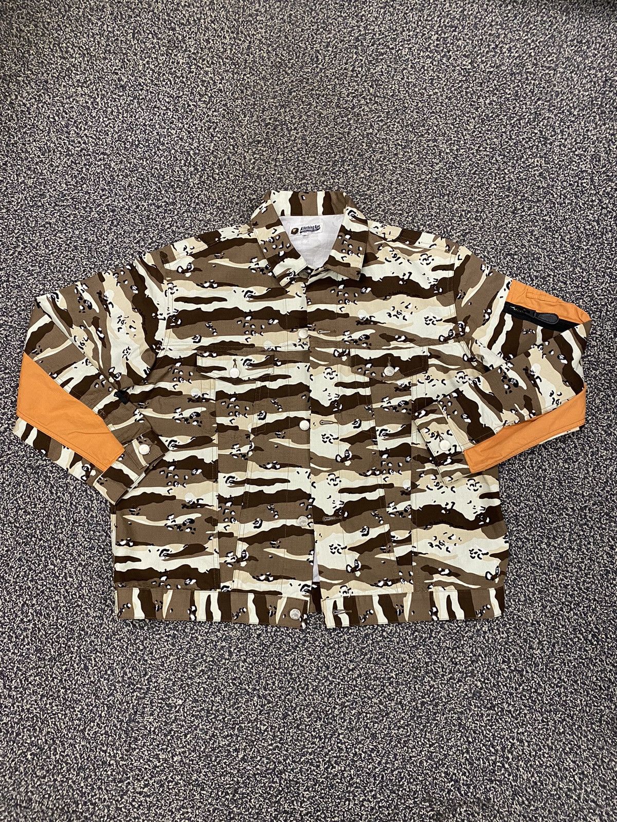 Bape Bape Desert Camo Loose Fit Trucker Jacket Size US S / EU 44-46 / 1 - 3 Thumbnail