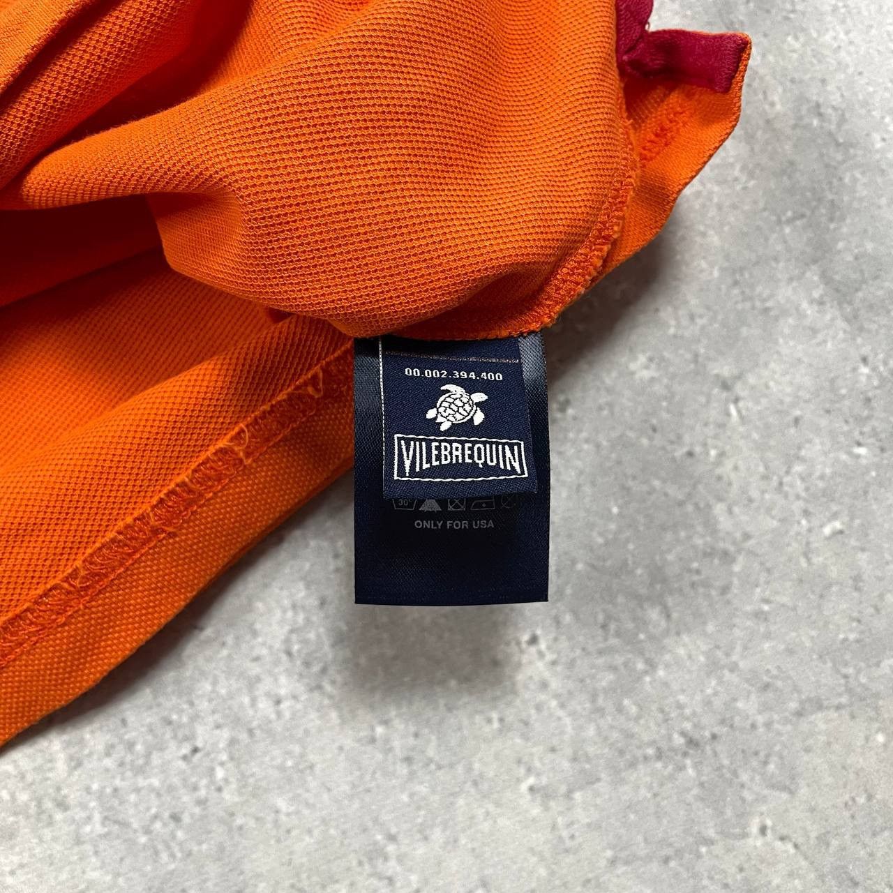 Vilebrequin Vilebrequin Pyramid Cotton Polo Shirt Orange Size M Size US M / EU 48-50 / 2 - 13 Thumbnail