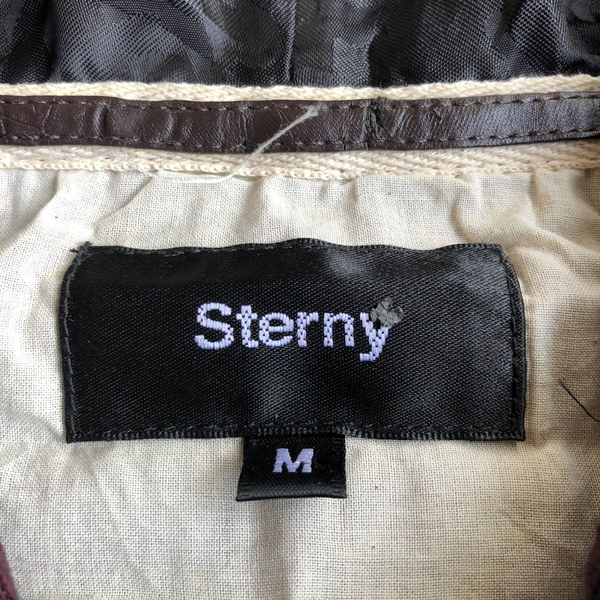 Japanese Brand 2000s Sterny Cord Full Zipper Hoodie Bape Style Red Maroon Size US M / EU 48-50 / 2 - 12 Thumbnail