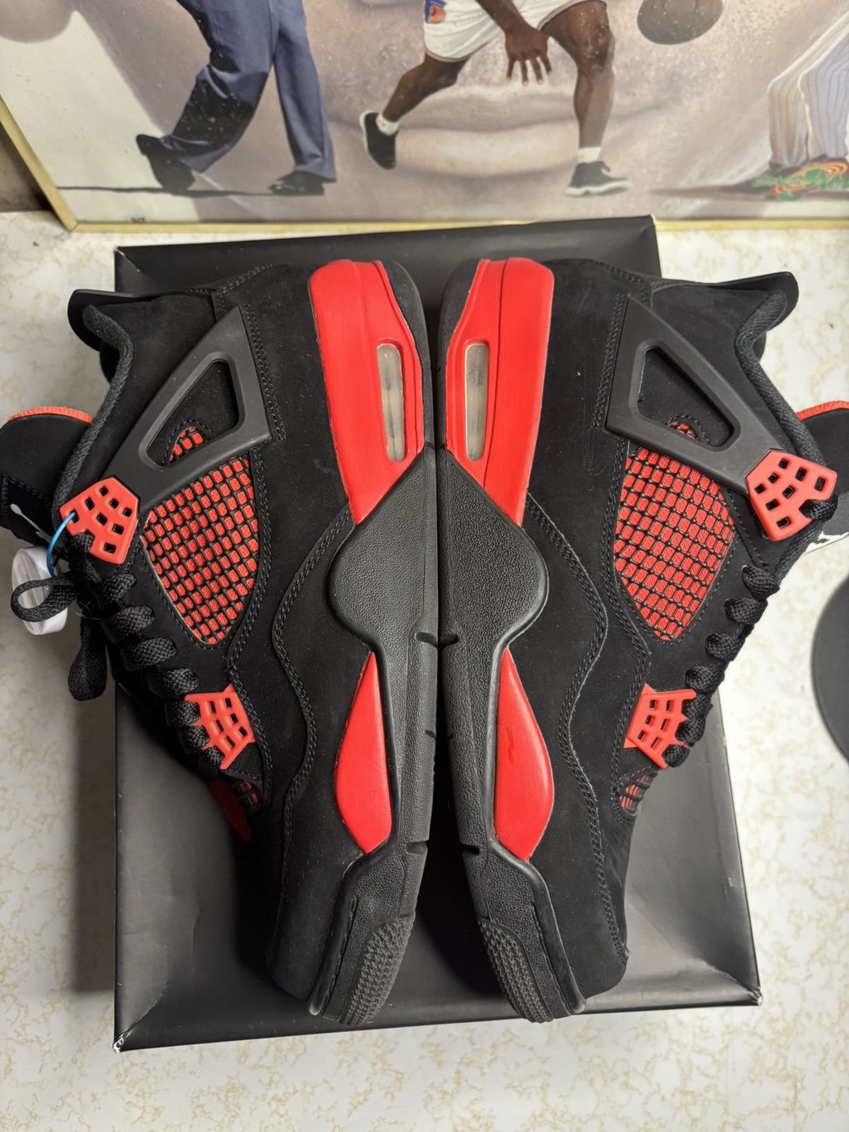 Jordan Brand Air Jordan 4 Red Thunder Size US 10 / EU 43 - 4 Thumbnail