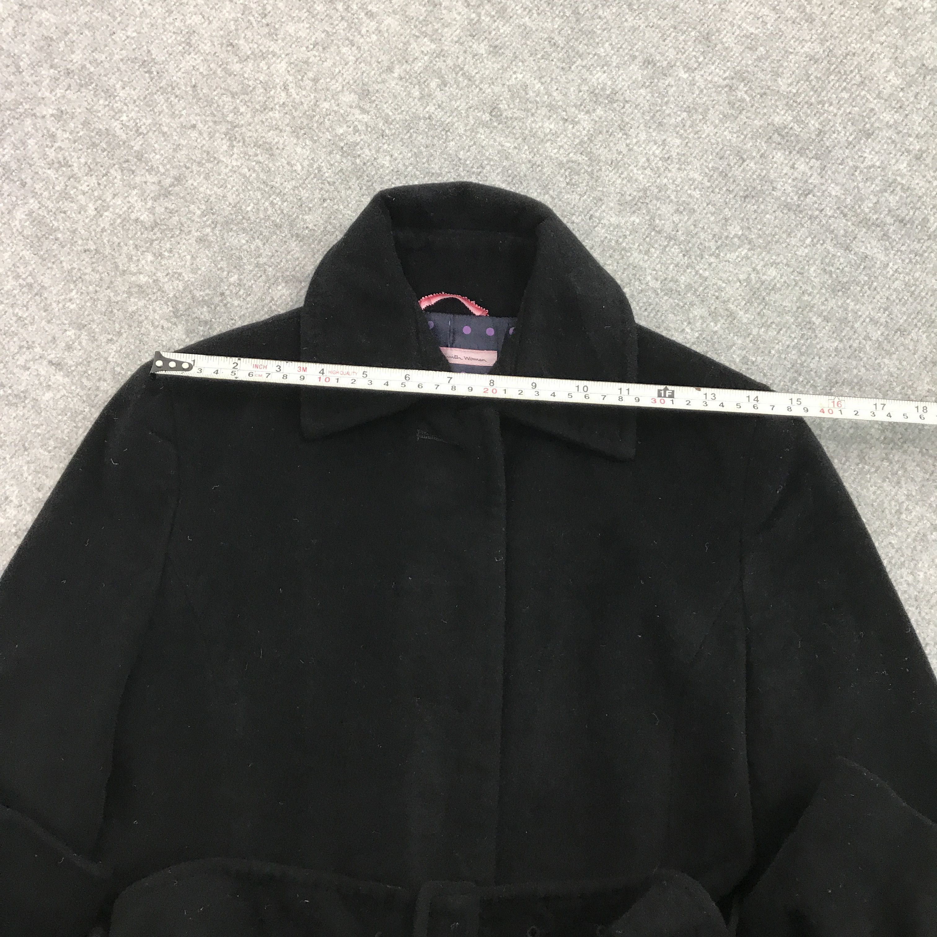 Japanese Brand × Paul Smith Paul smith women button up black coat jacket Size S / US 4 / IT 40 - 6 Thumbnail