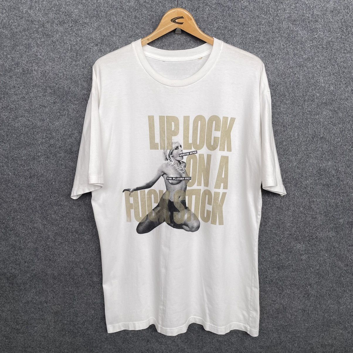 Hysteric Glamour × If Six Was Nine × Japanese Brand Krhyme Denim Sexy Graphic Ifsixwasnine Hysterics T Shirt Size US L / EU 52-54 / 3 - 1 Thumbnail