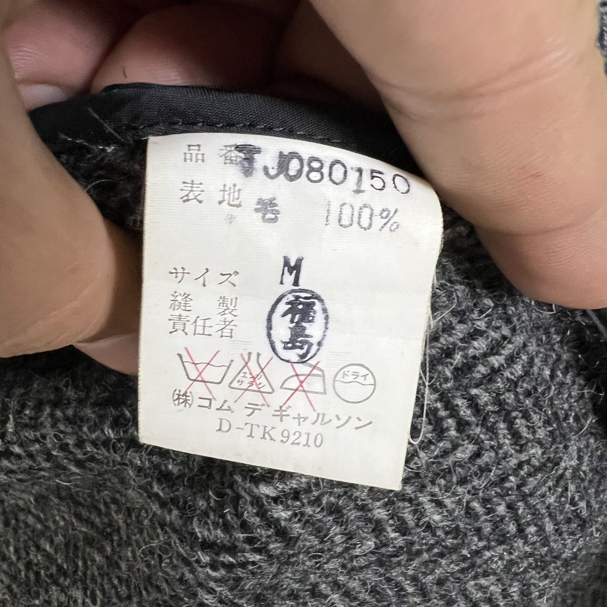 Comme des Garcons Gray Herringbone Tweed Blazer CDG x Harris Tweed Size US M / EU 48-50 / 2 - 9 Thumbnail