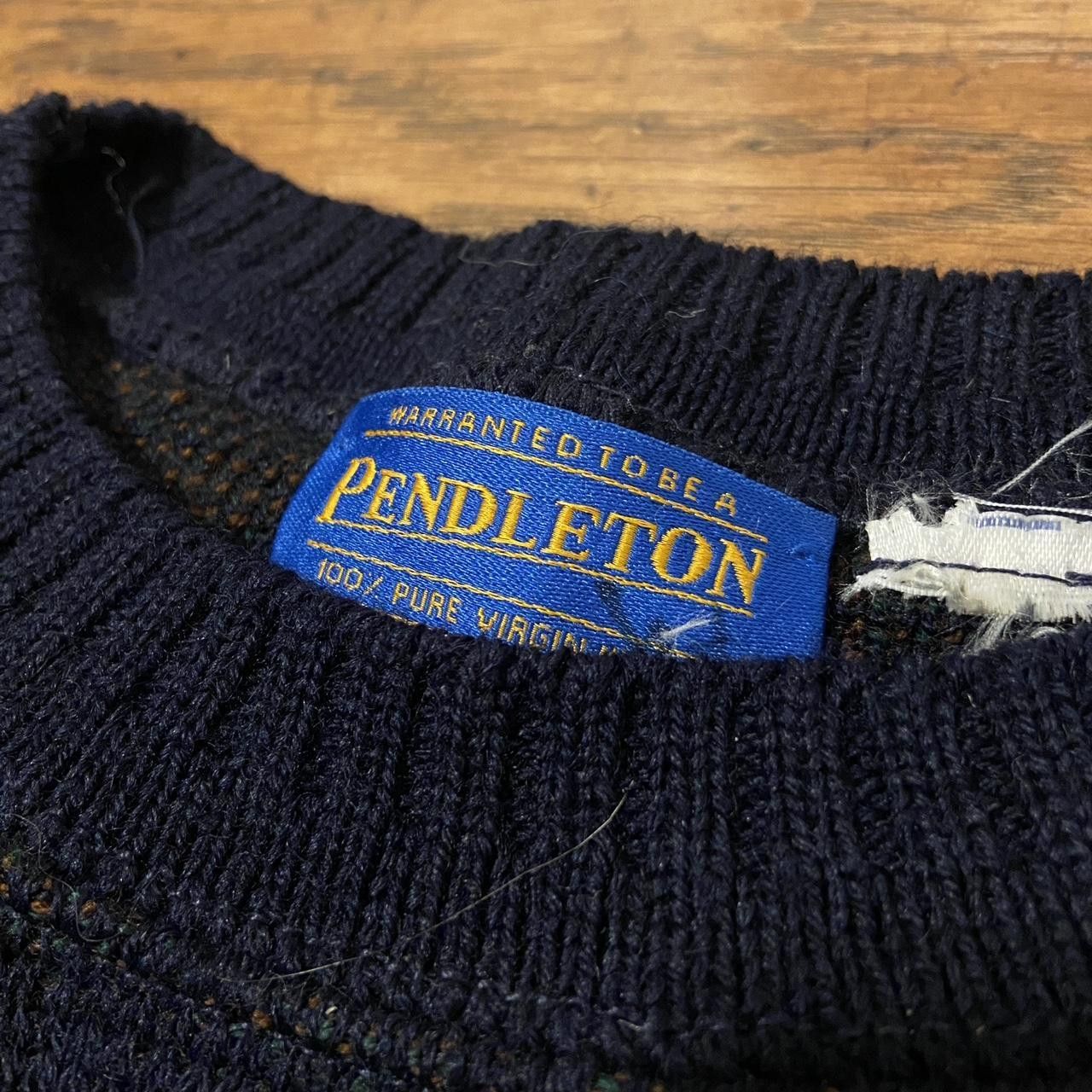 Pendleton × Vintage Pendleton Sweater Awesome Pattern with Embroidered Birds. Size US XL / EU 56 / 4 - 2 Thumbnail