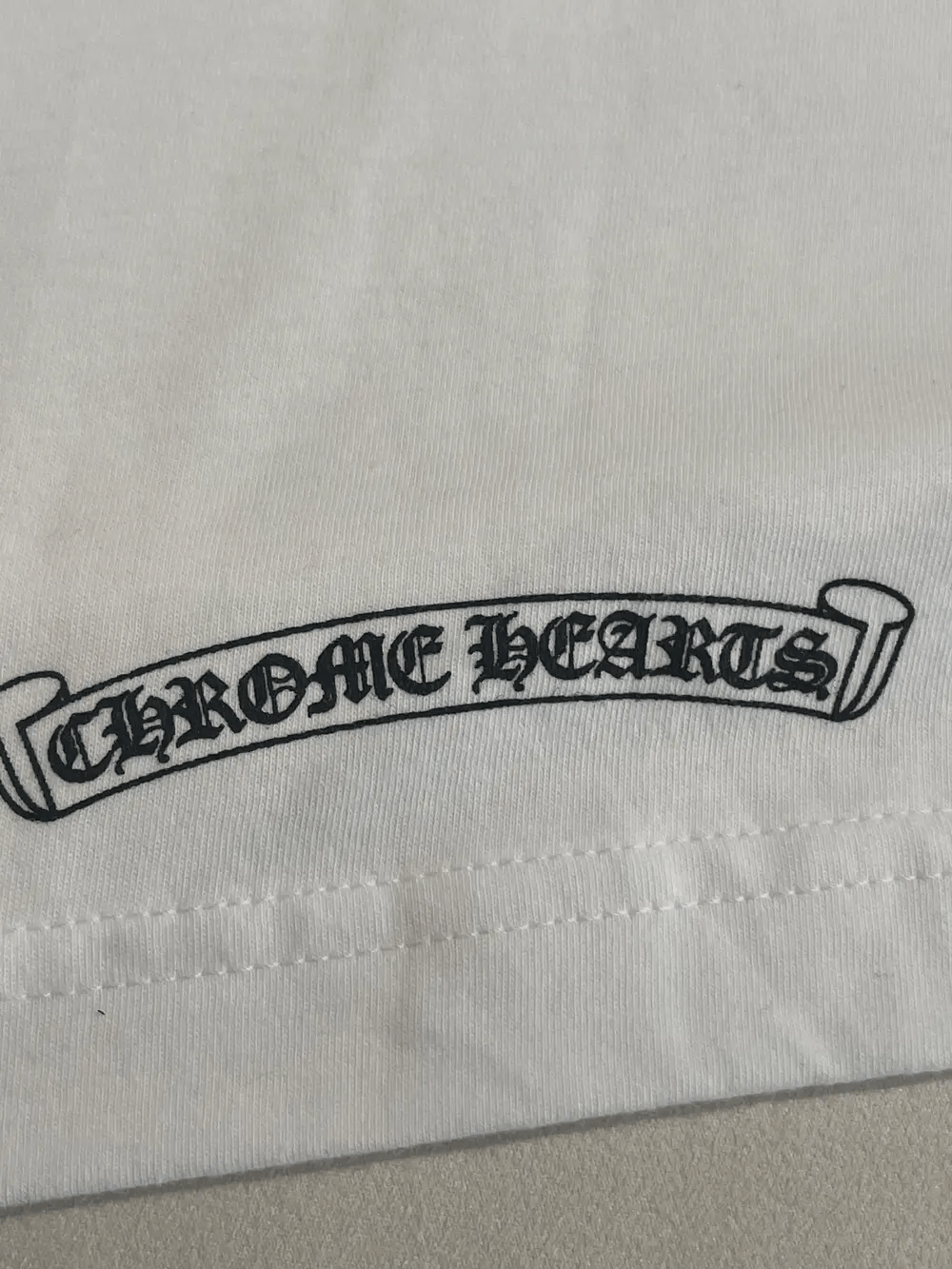 Chrome Hearts Chrome Hearts LOVE YOU White Short Sleeve T-Shirt Tee Size M / US 6-8 / IT 42-44 - 5 Thumbnail
