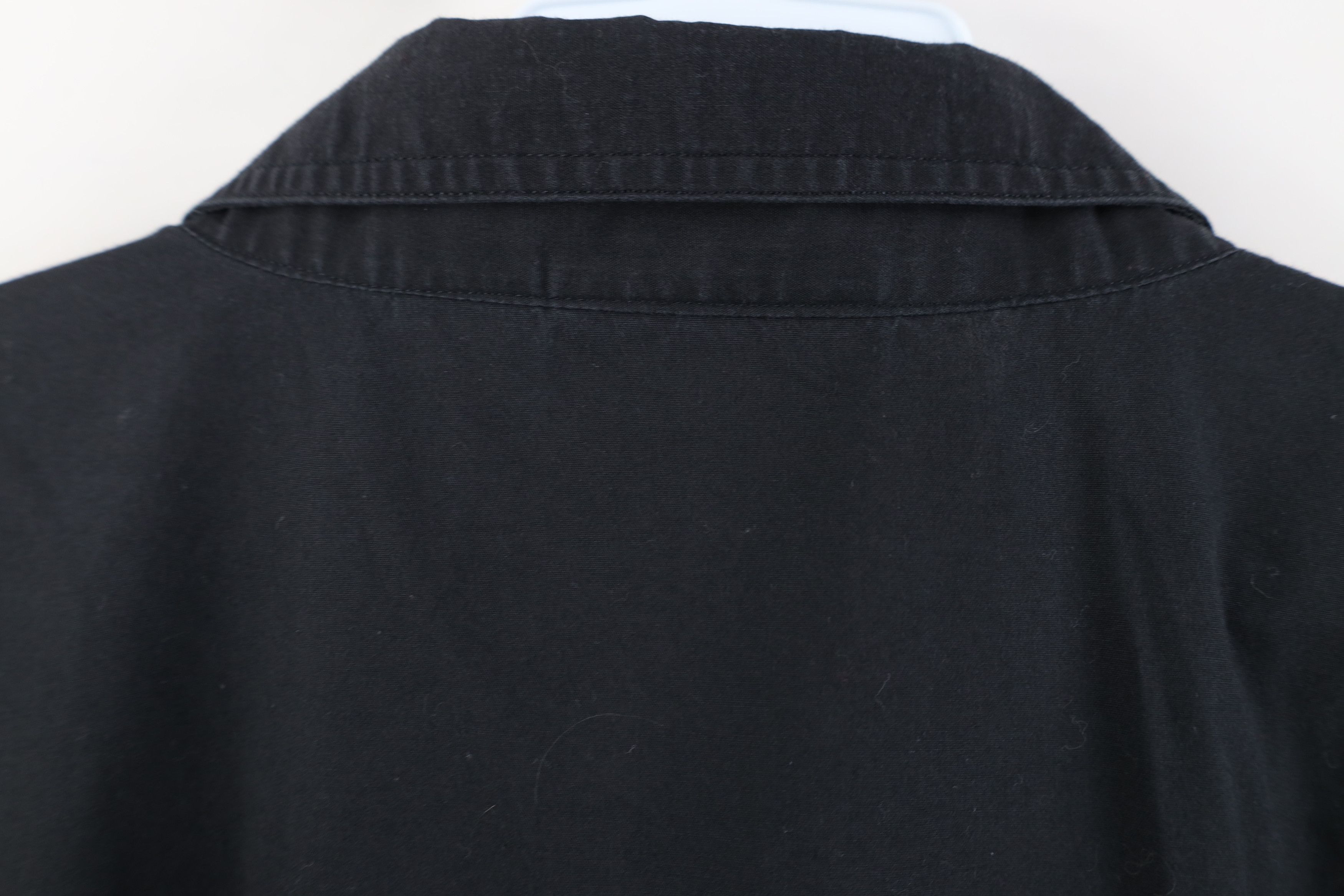 Vintage Vintage 90s Streetwear Collared Pullover Polo Shirt Black Size US XXL / EU 58 / 5 - 10 Thumbnail