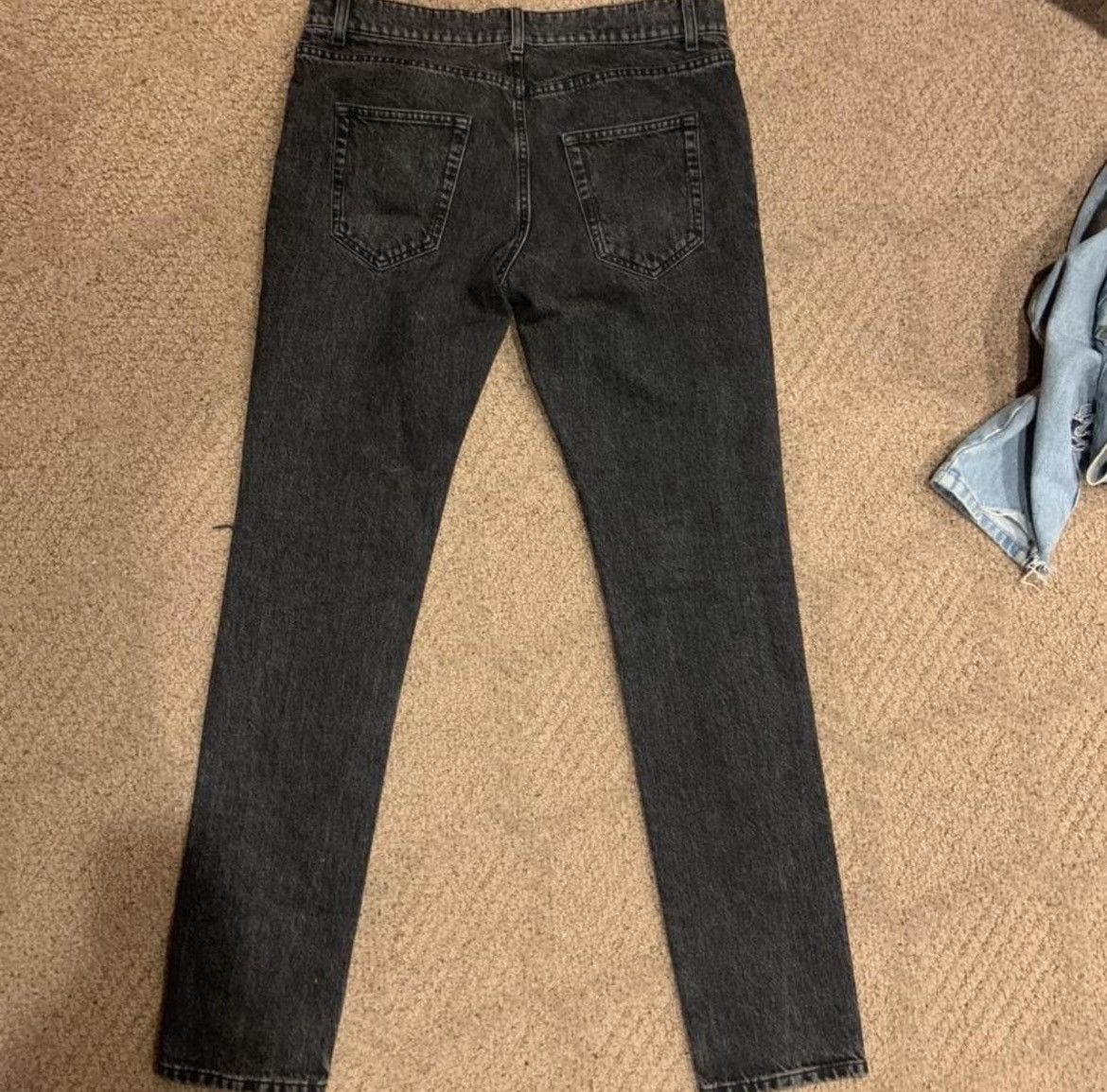 Saint Laurent Paris Saint Laurent D02 Double Knee Rip Size US 31 - 2 Thumbnail