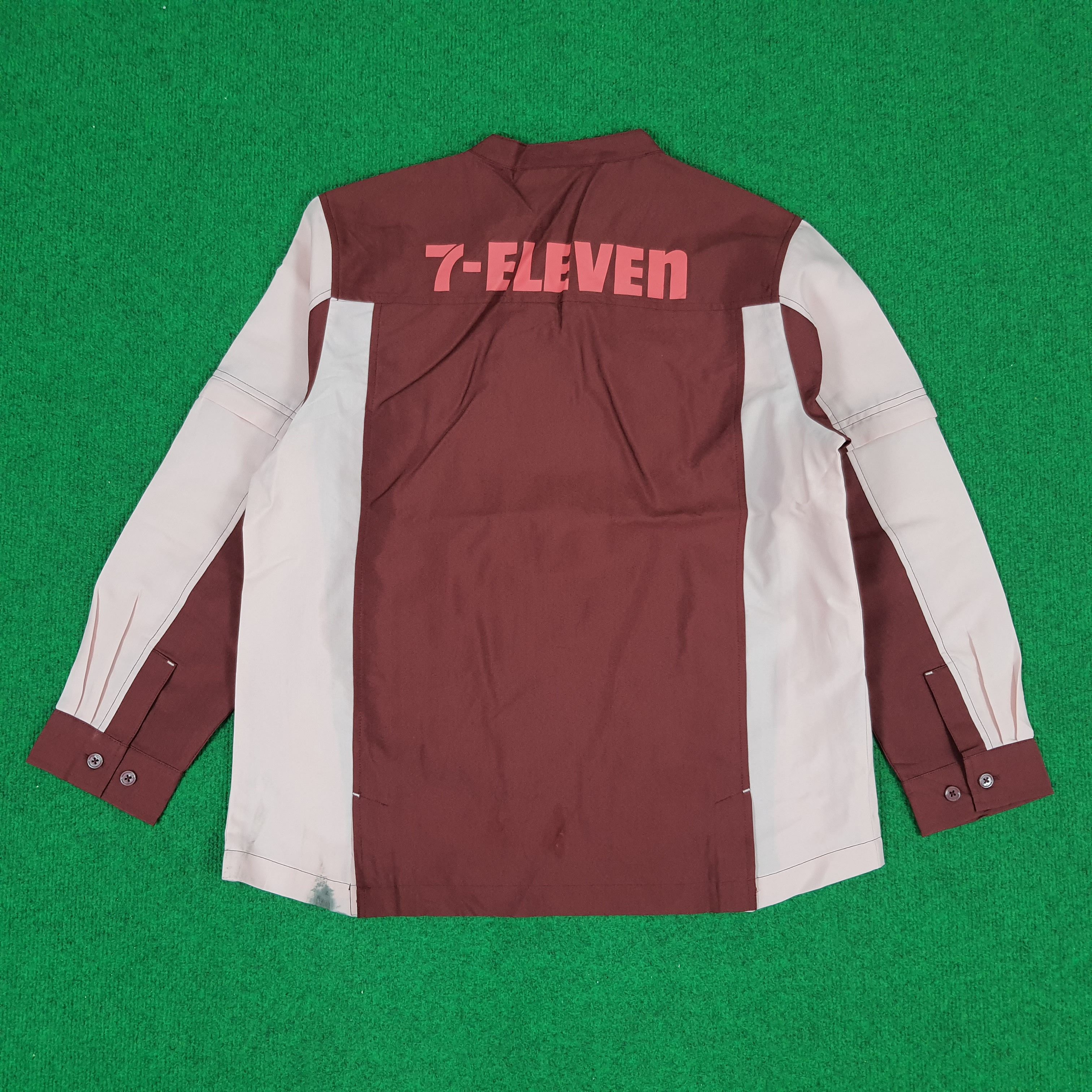 Japanese Brand × Vintage Vintage 7 Eleven Japanese Brand Staff Uniform Jacket Size M / US 6-8 / IT 42-44 - 3 Thumbnail