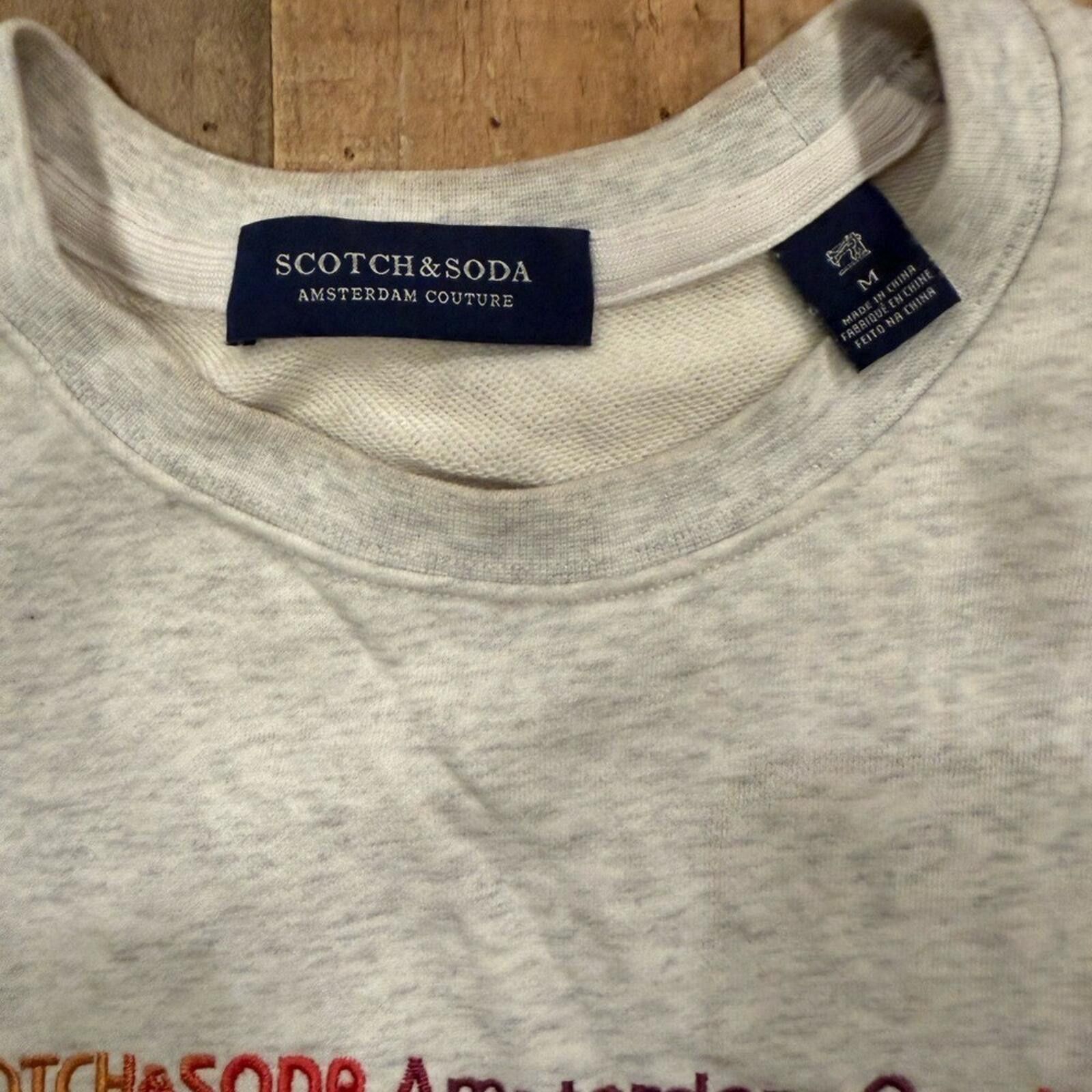 Scotch & Soda Scotch & Soda Amsterdam Couture Embroidered Logo Sweater M Size M / US 6-8 / IT 42-44 - 4 Thumbnail