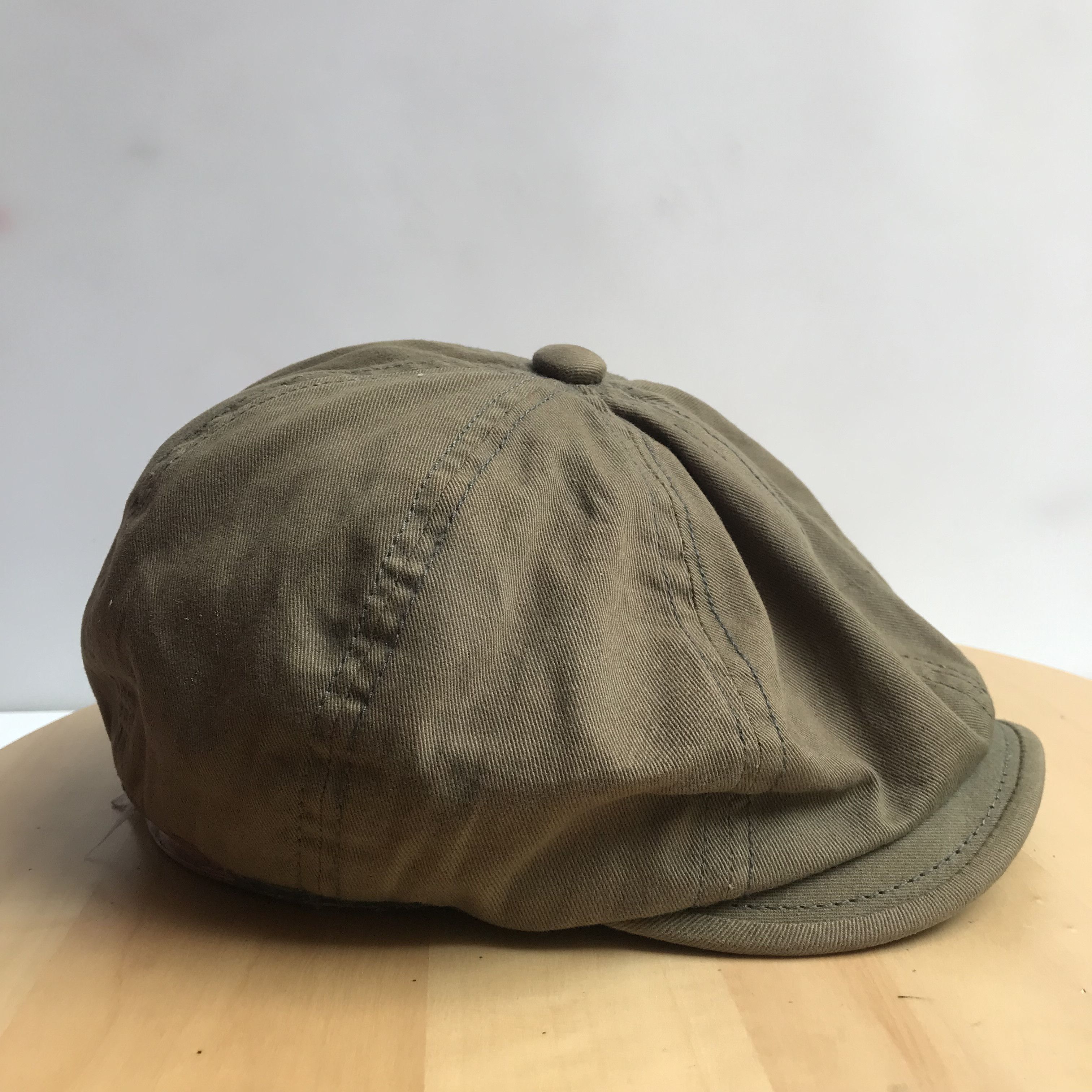 Ben Sherman × Designer × Other UK BEN SHERMAN newsboy cap Gatsby BAKER BOY CAP Military GreeN Size ONE SIZE - 20 Thumbnail