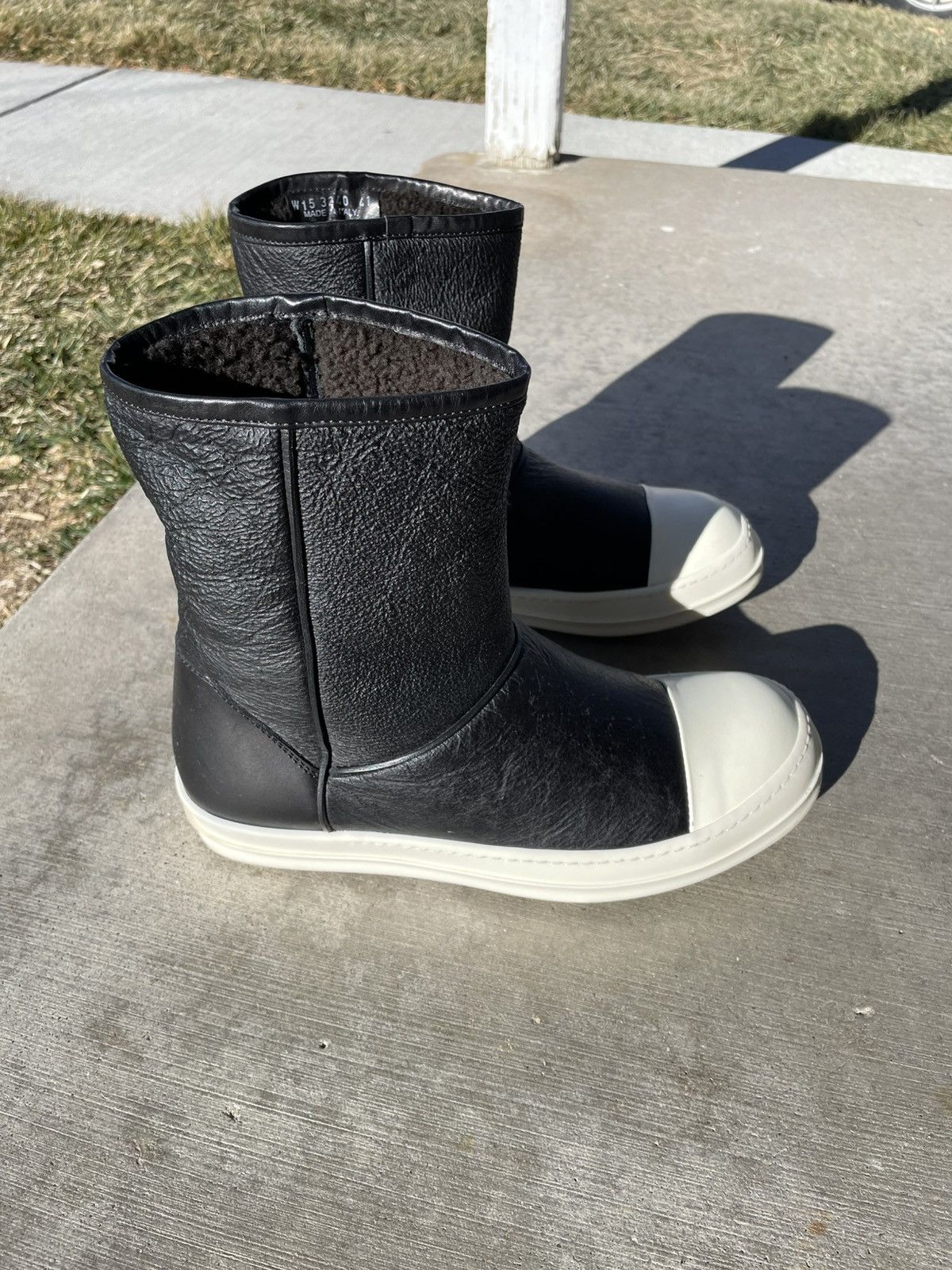 Rick Owens Rick Owens Shearling Ankle Boots Size US 8.5 / EU 41-42 - 2 Thumbnail