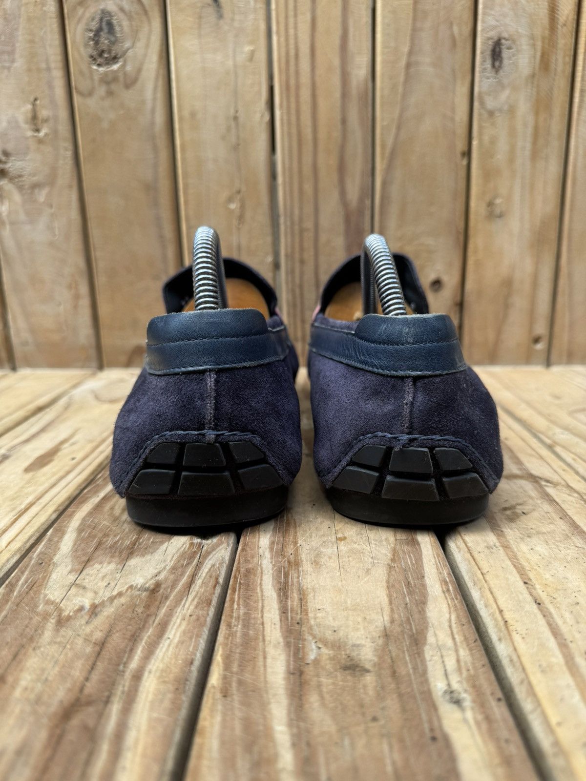 Salvatore Ferragamo Salvatore Ferragamo blue suede leather loafers EUR 42 EE Size US 8 / EU 41 - 9 Thumbnail