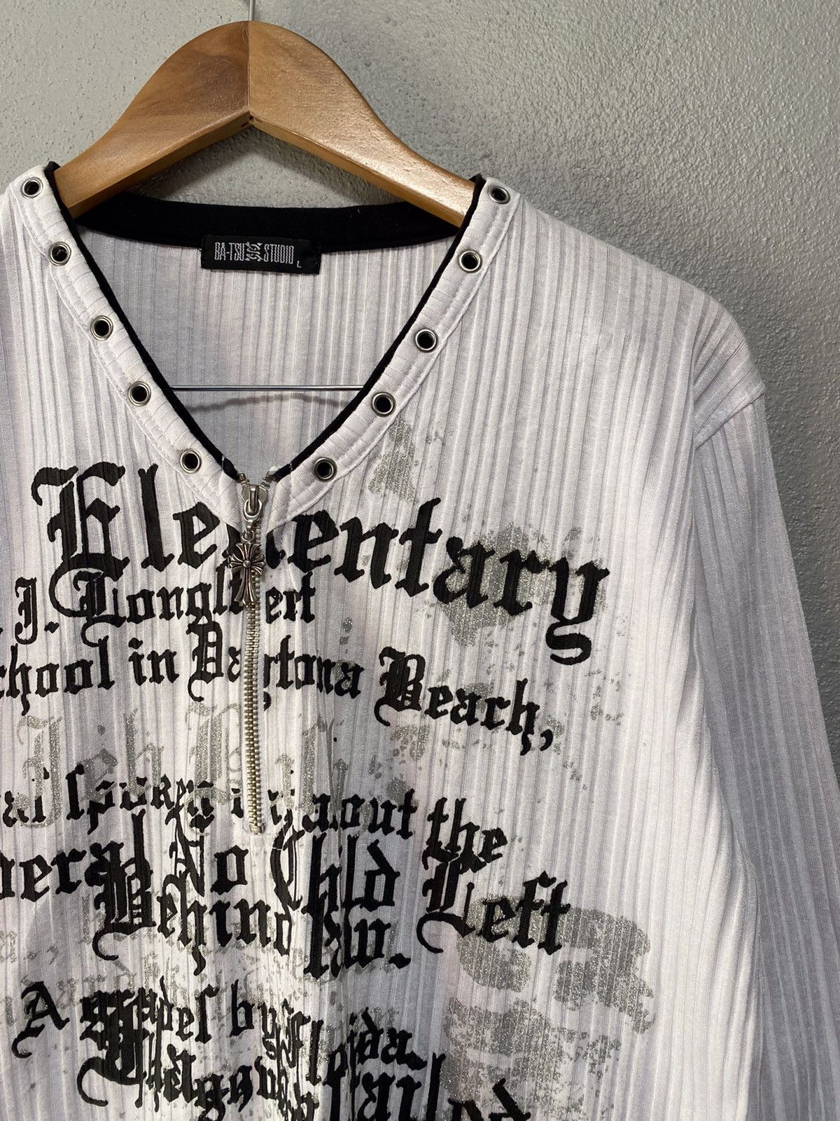 If Six Was Nine × Japanese Brand × Le Grande Bleu (L.G.B.) Bat su Studio longsleeve harajuku style tee Y2k punk (B4) Size US M / EU 48-50 / 2 - 4 Thumbnail